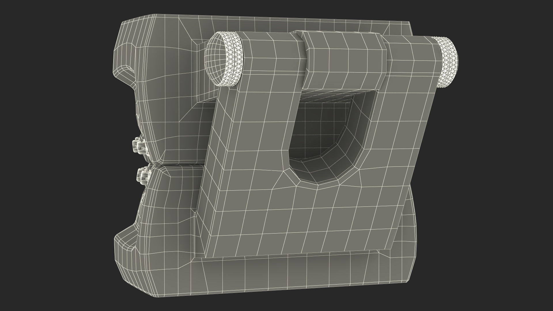 3D Ligature-Free Braces on Artificial Jaw model