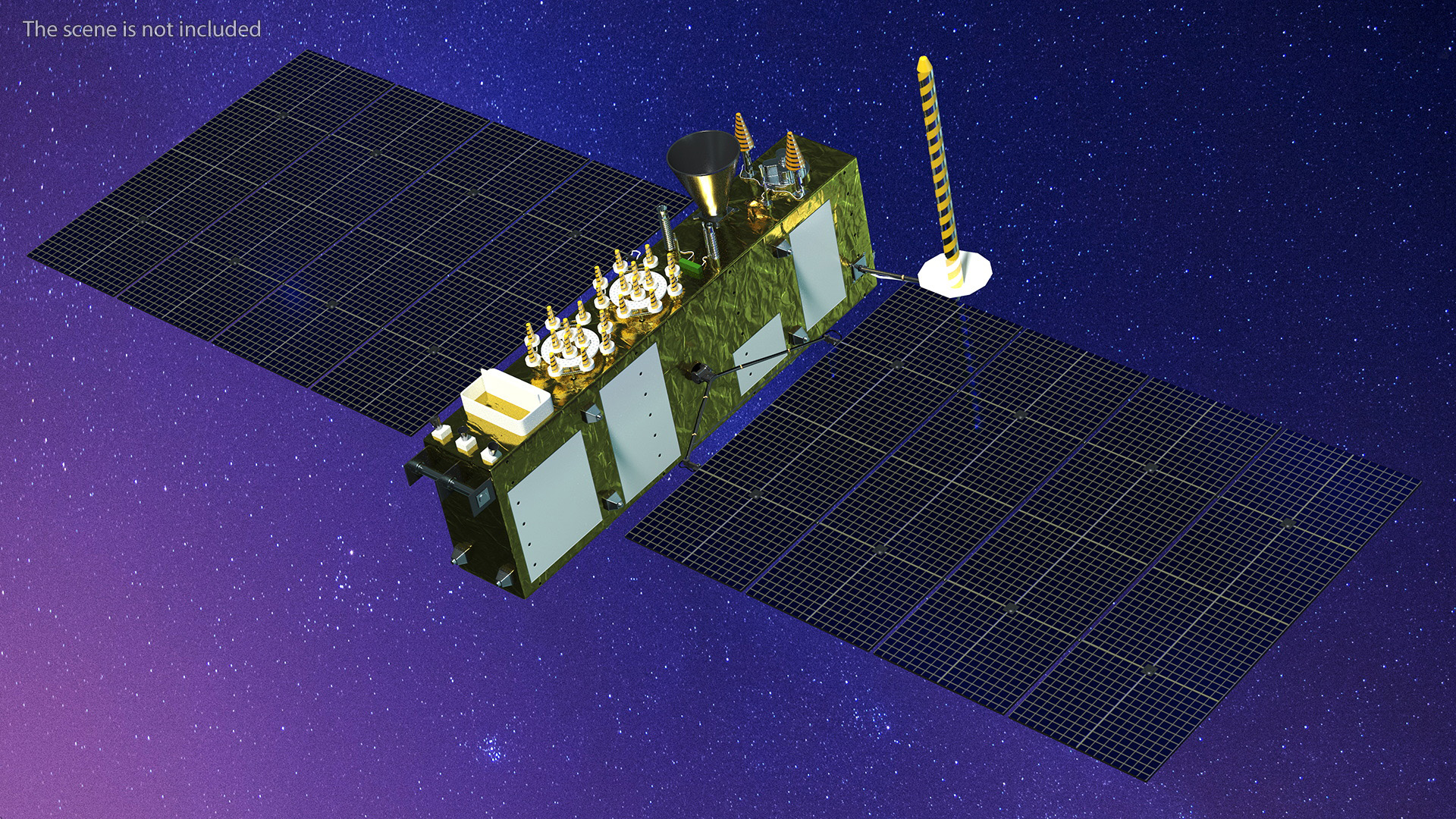 3D model Satellite GLONASS-K2