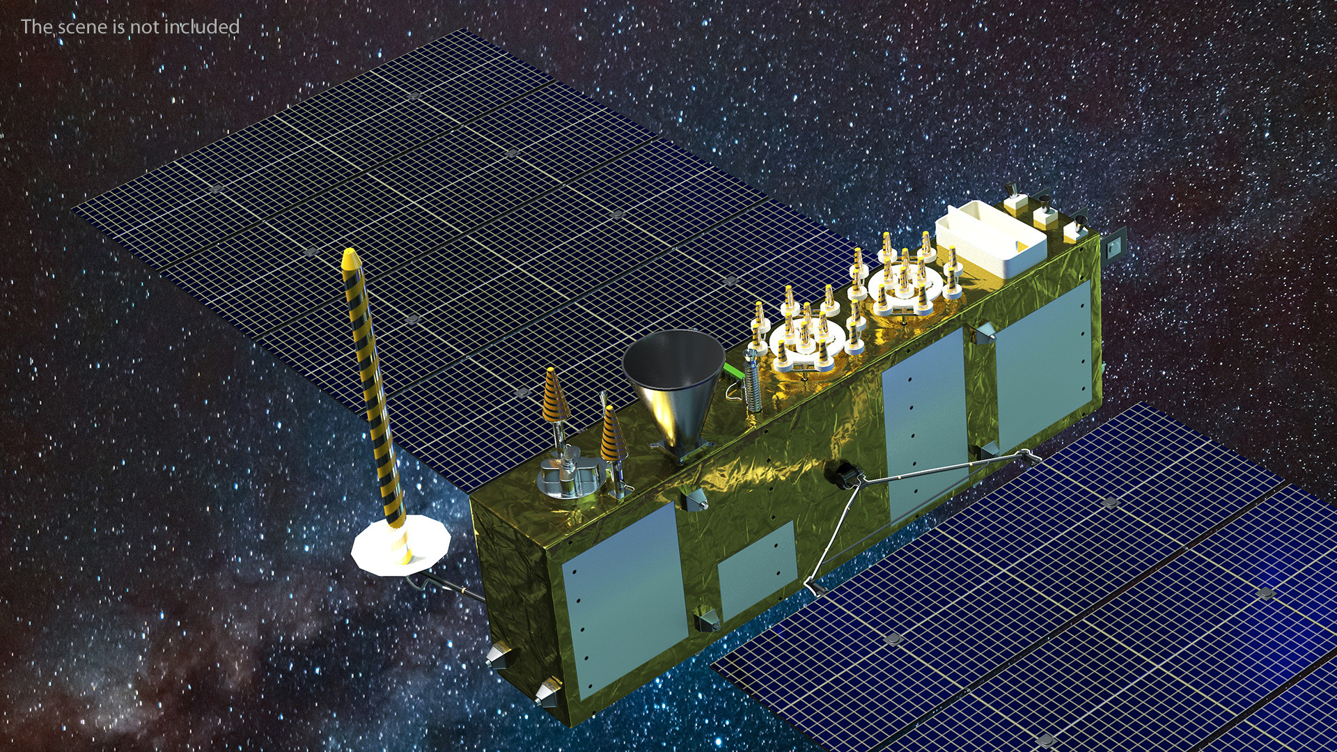 3D model Satellite GLONASS-K2