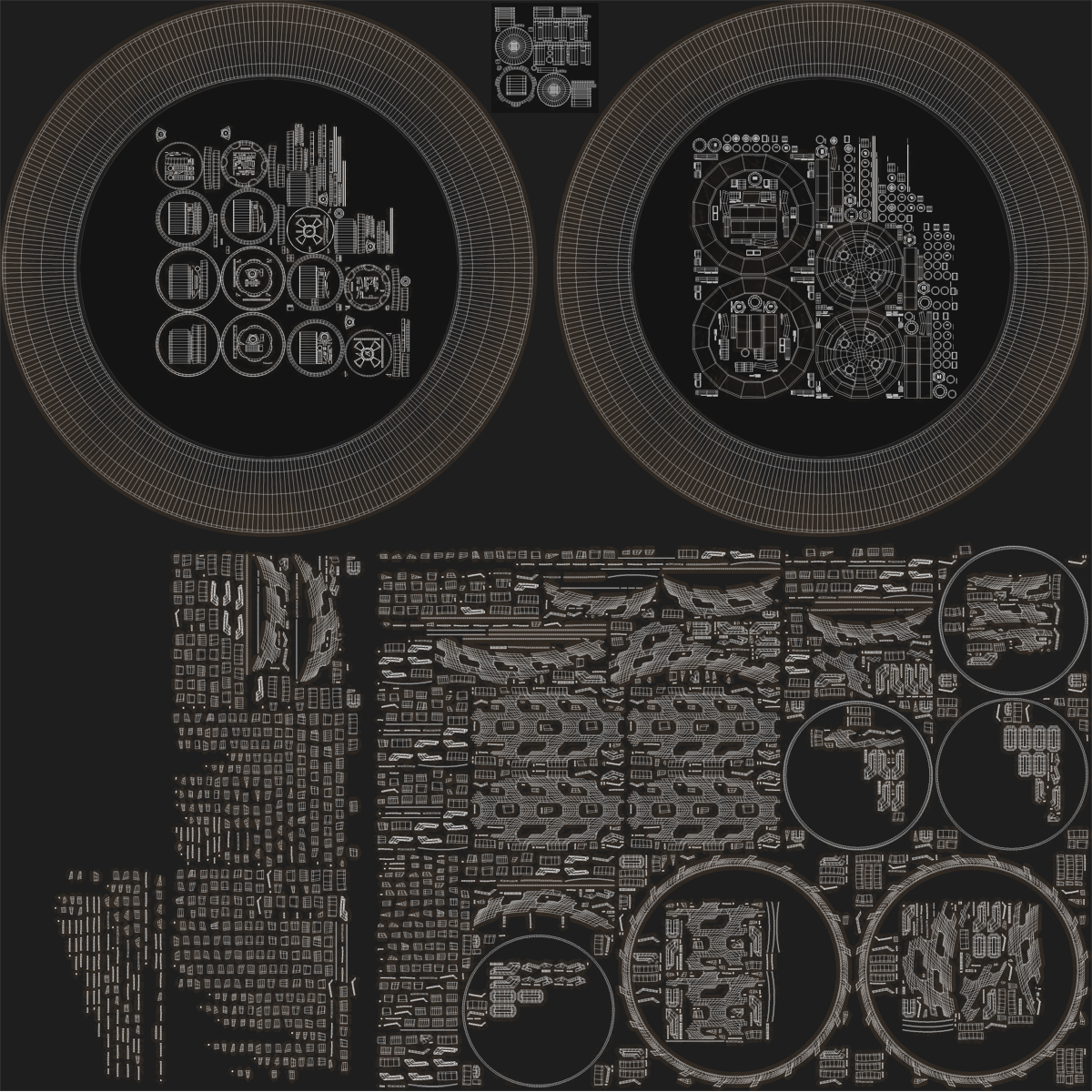 ATV Wheel 3D model