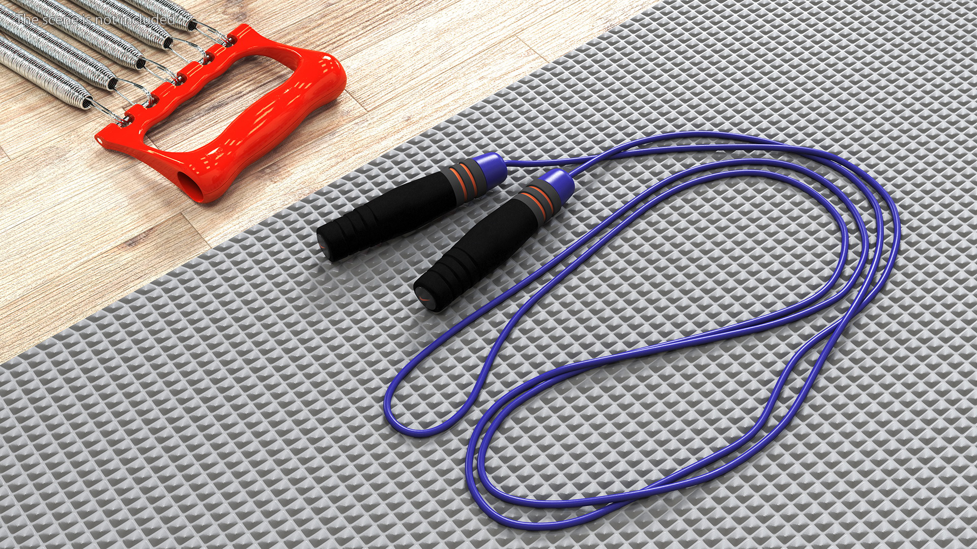 3D Weighted Speed Skipping Rope Nike model