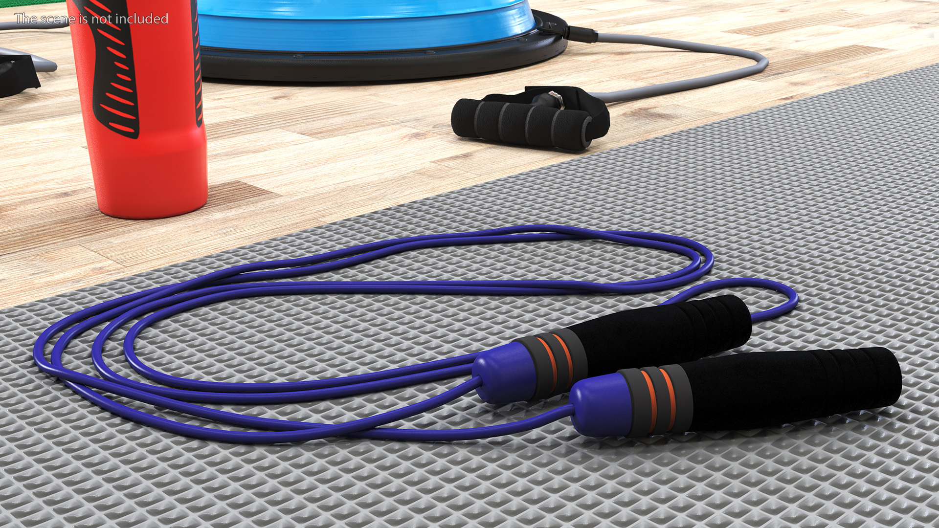 3D Weighted Speed Skipping Rope Nike model