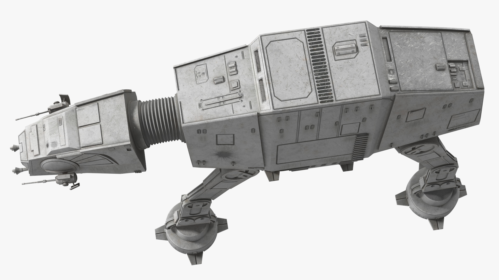 3D model Walk Dirt AT-AT Star Wars