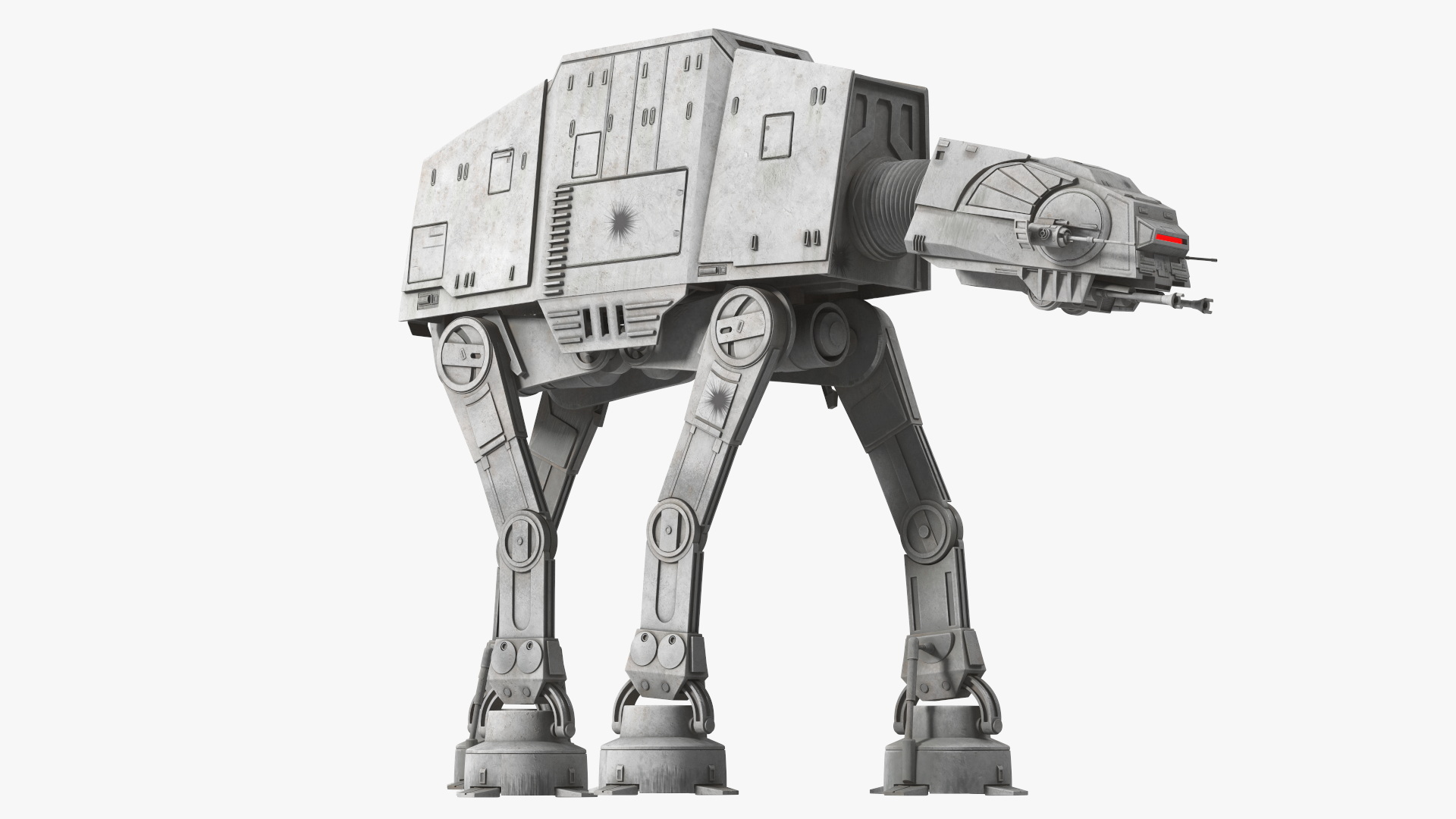 3D model Walk Dirt AT-AT Star Wars