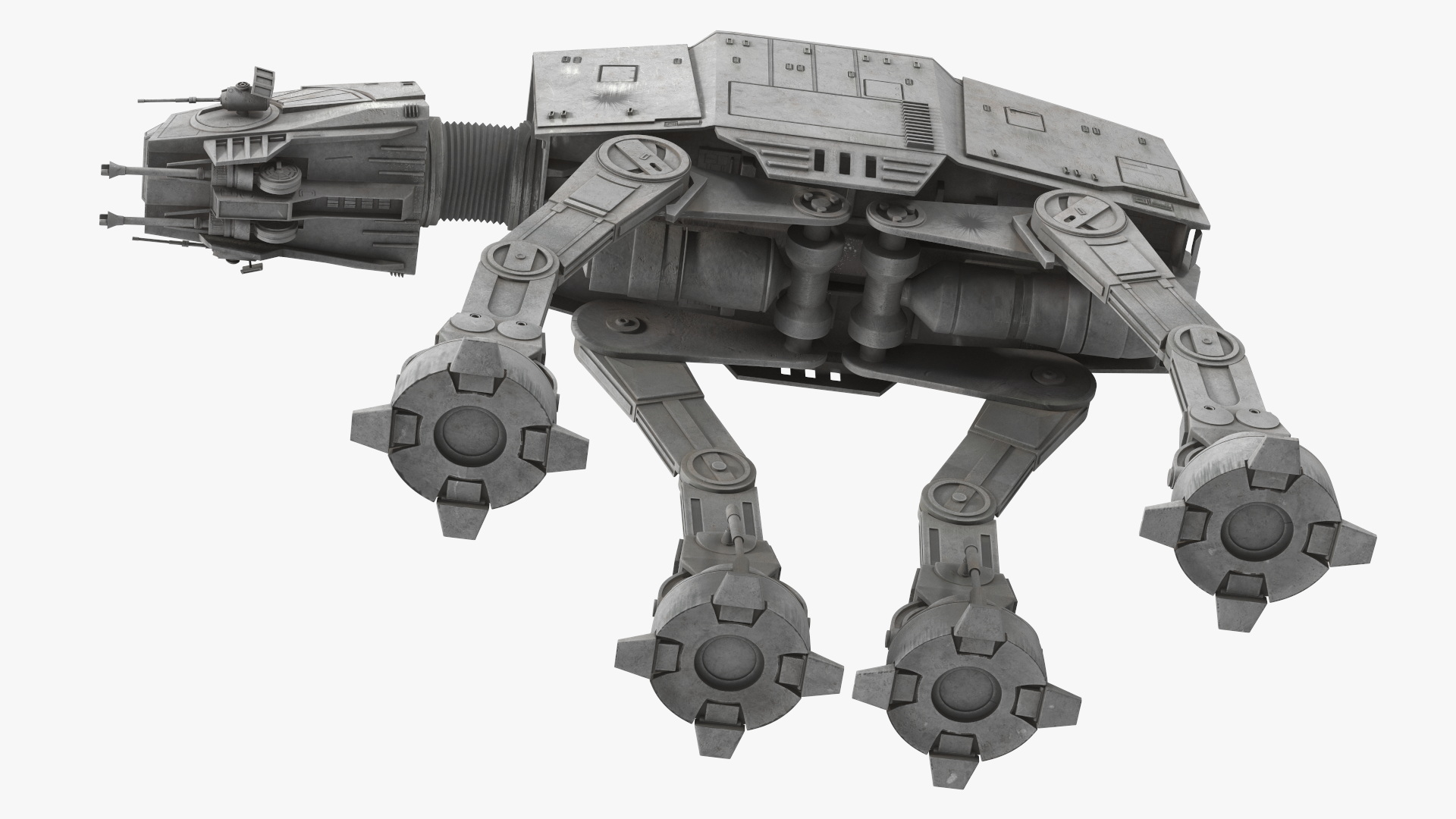 3D model Walk Dirt AT-AT Star Wars