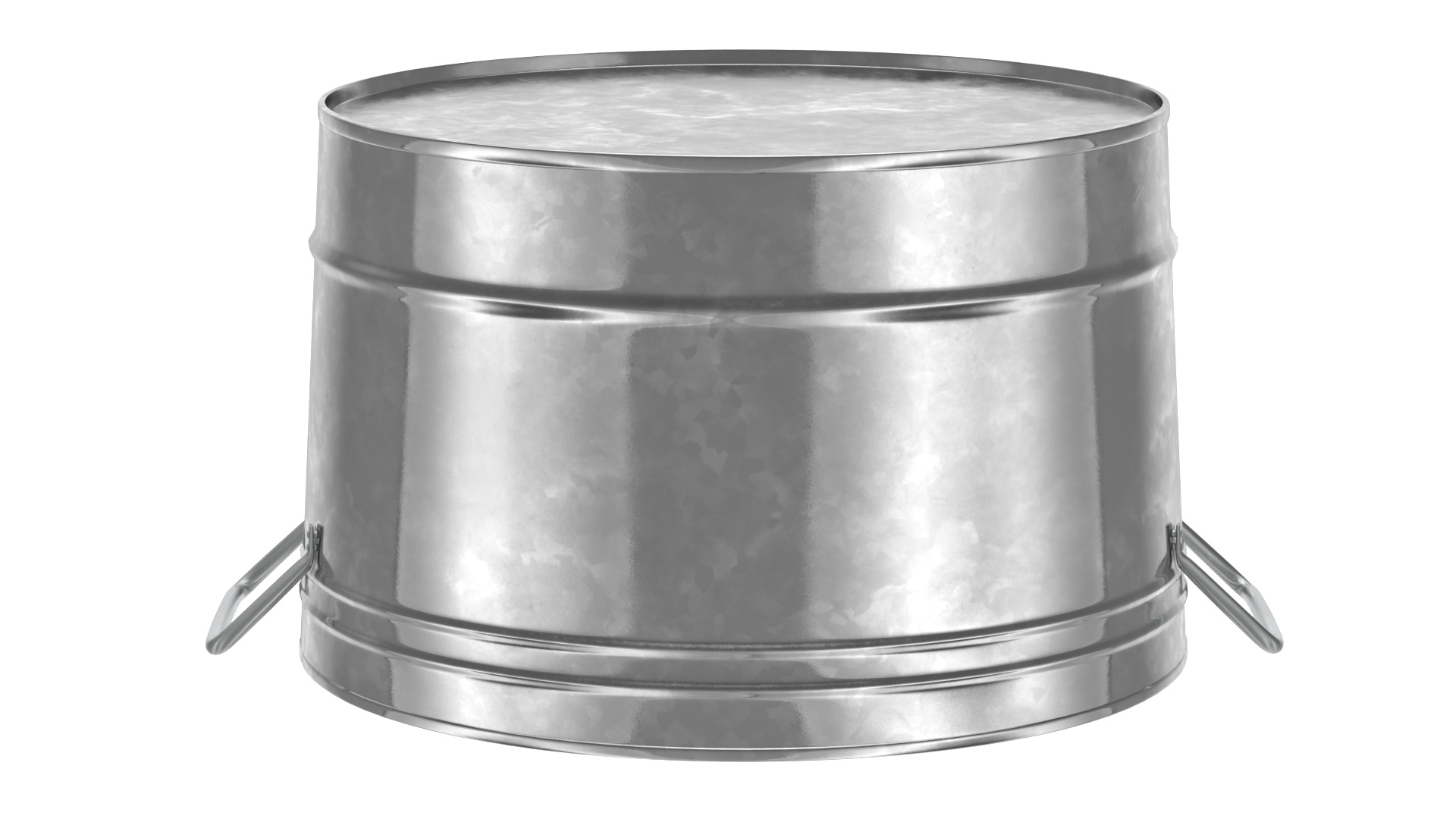 3D Galvanized Steel Round Tub