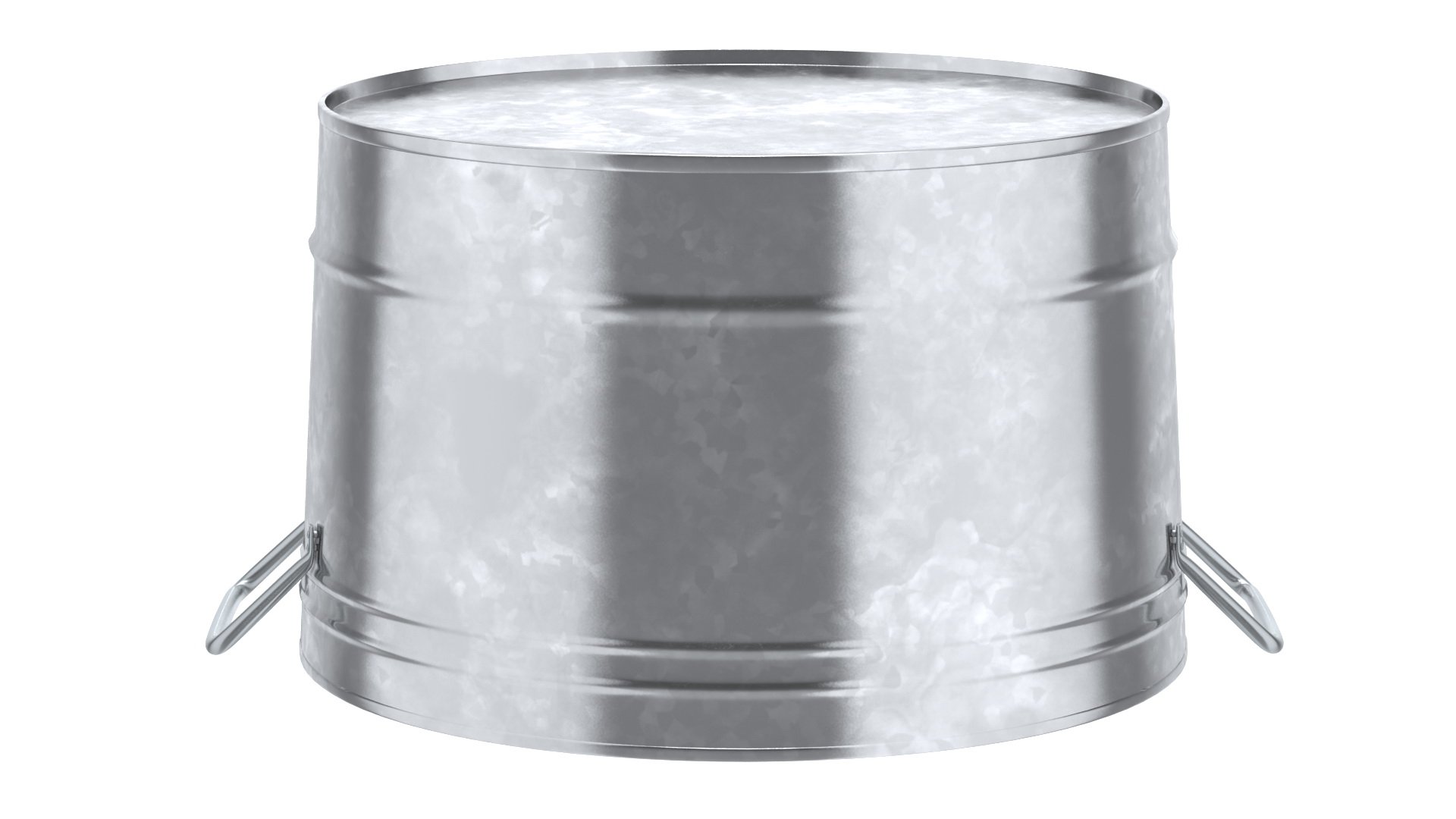 3D Galvanized Steel Round Tub