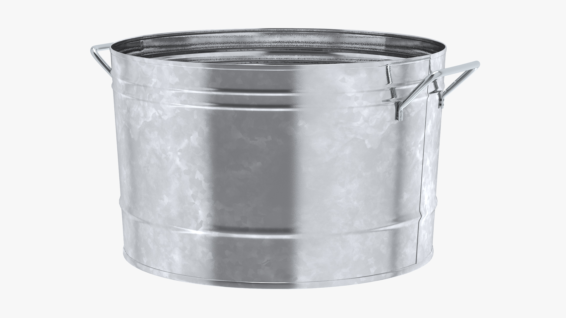 3D Galvanized Steel Round Tub