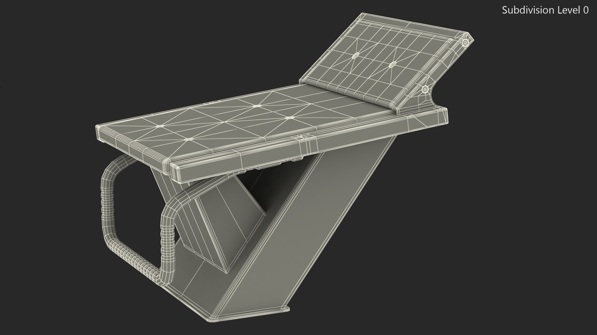 Pool Starting Block 3D model