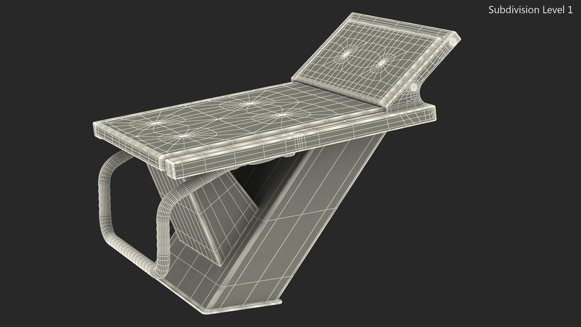 Pool Starting Block 3D model