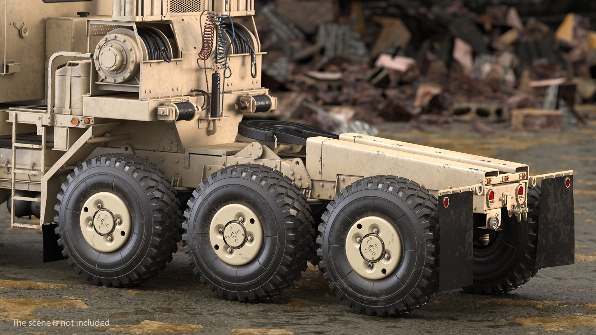 3D model Military Trucks Collction