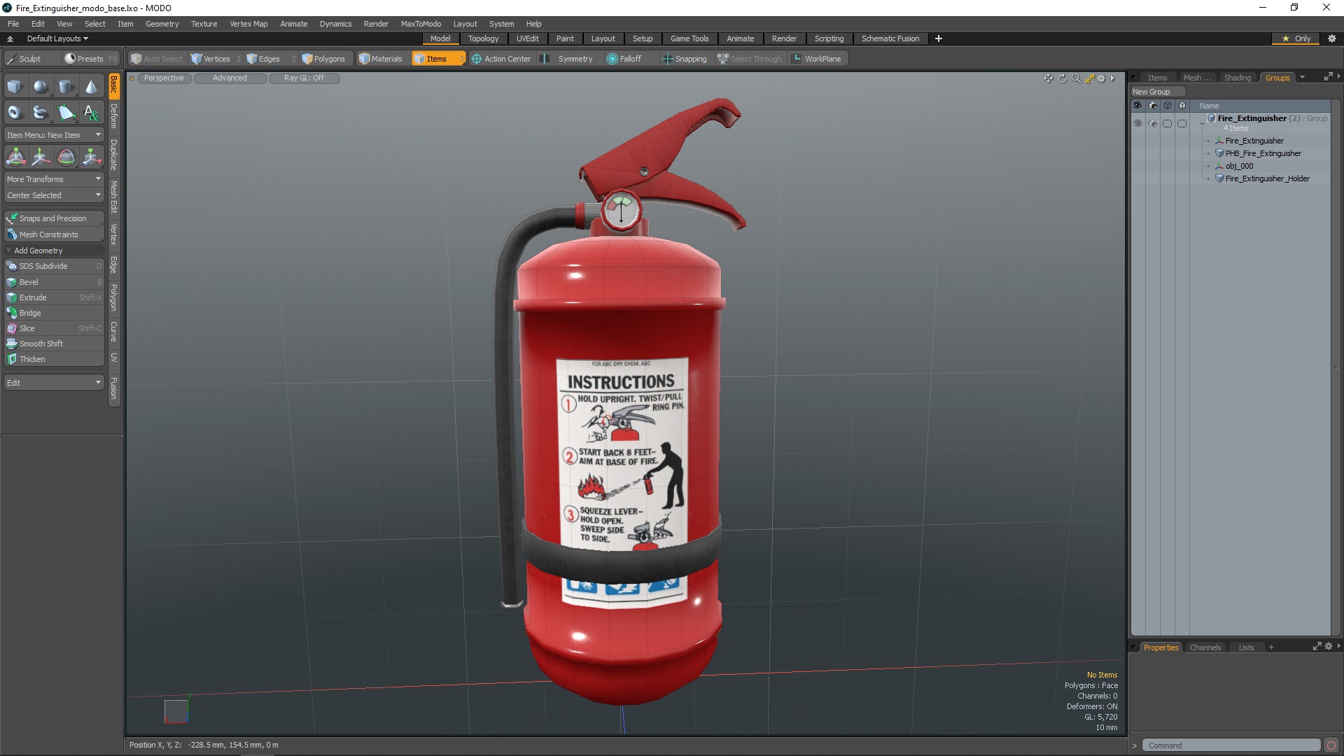 Fire Extinguisher 3D