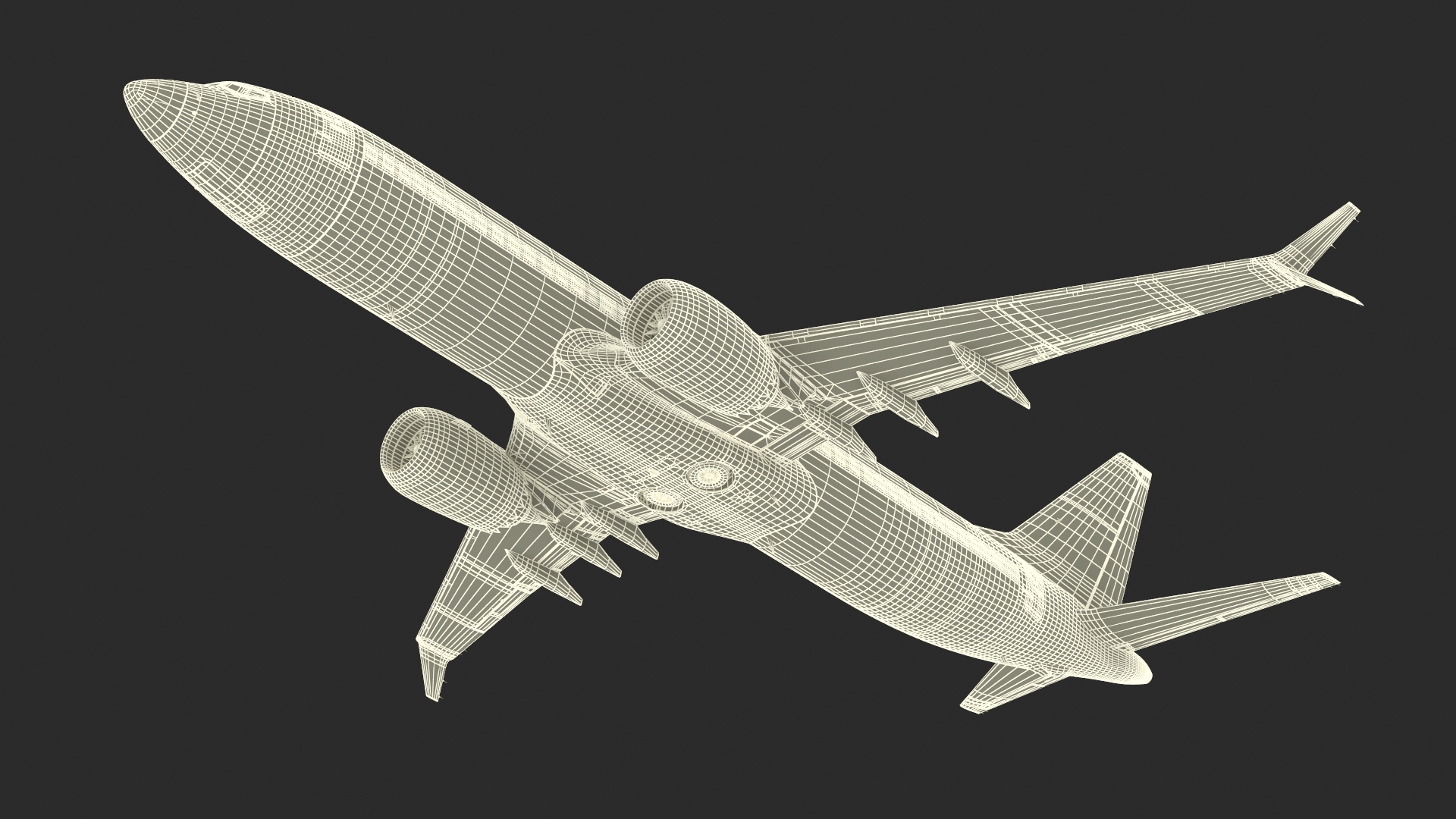 3D Southwest Airlines Boeing 737 Max 8 Rigged for Maya