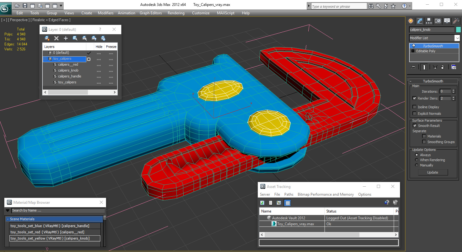 Toy Calipers 3D