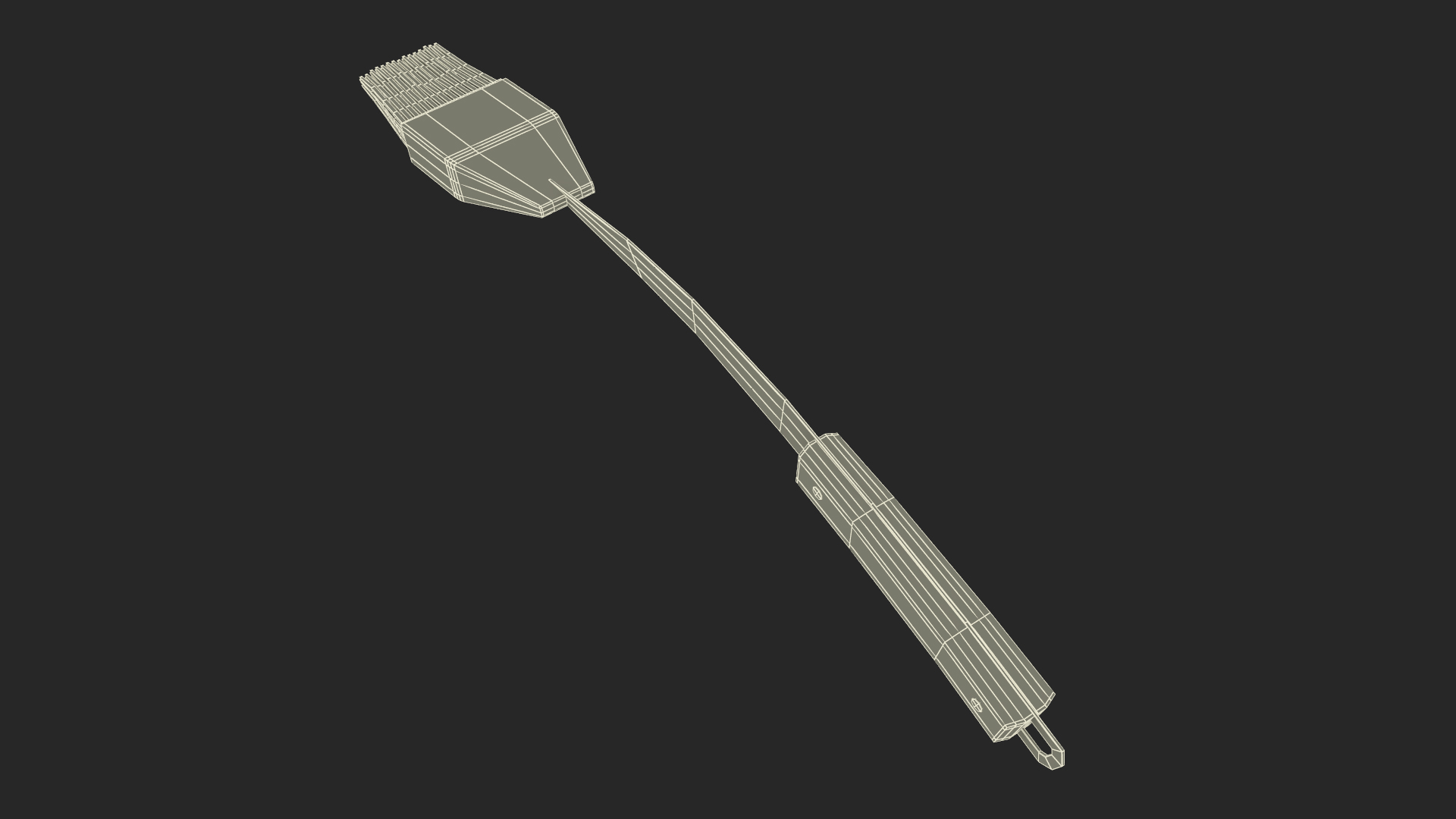 BBQ Basting Brush 3D