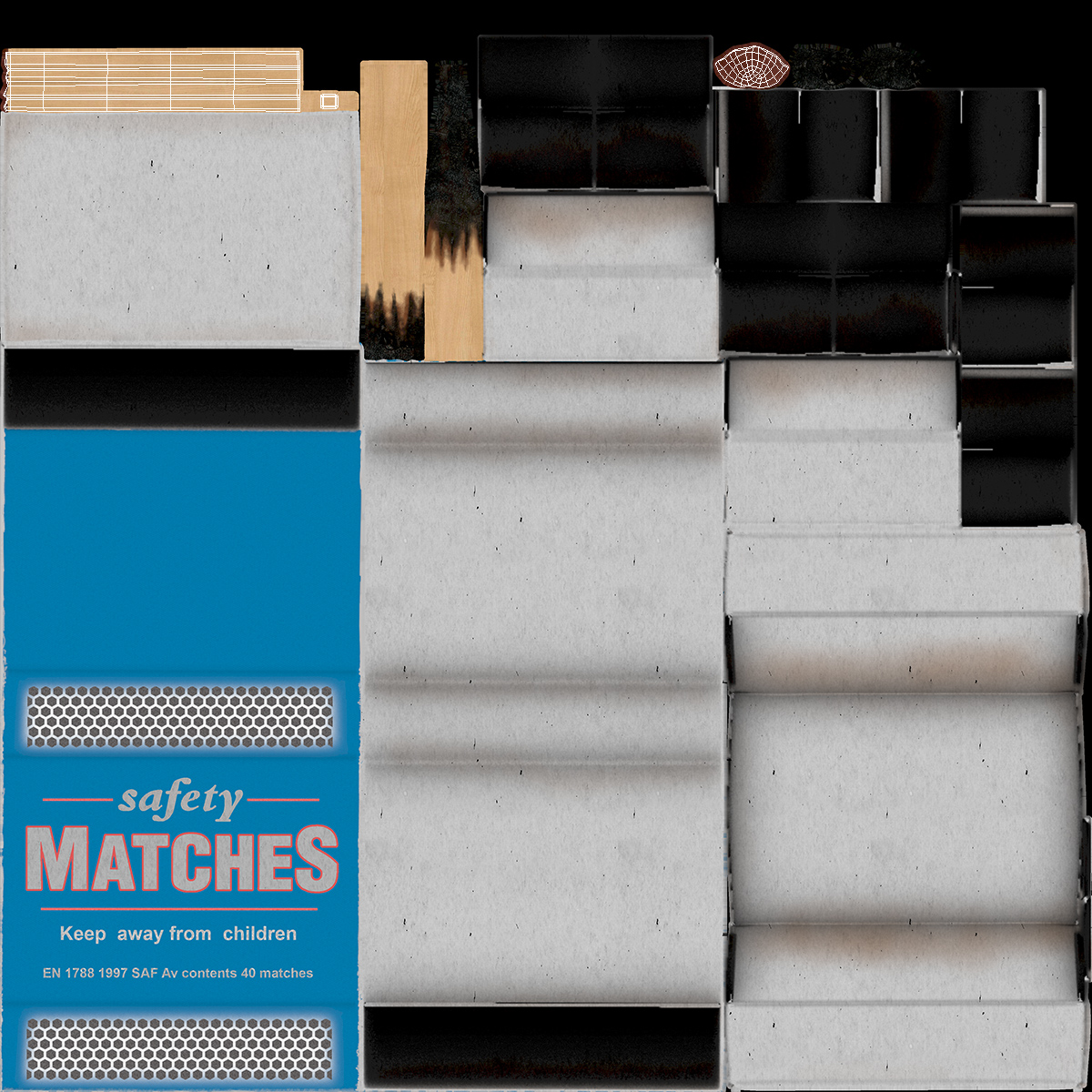 3D model Kitchen Matches