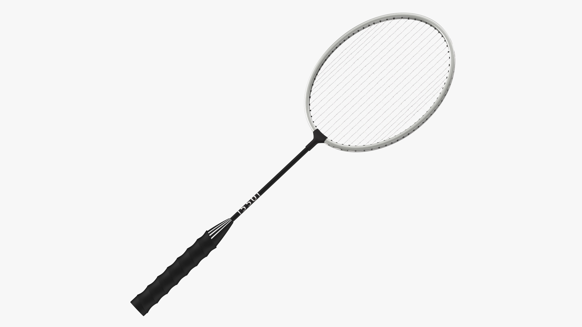 3D model Metallic Badminton Racket