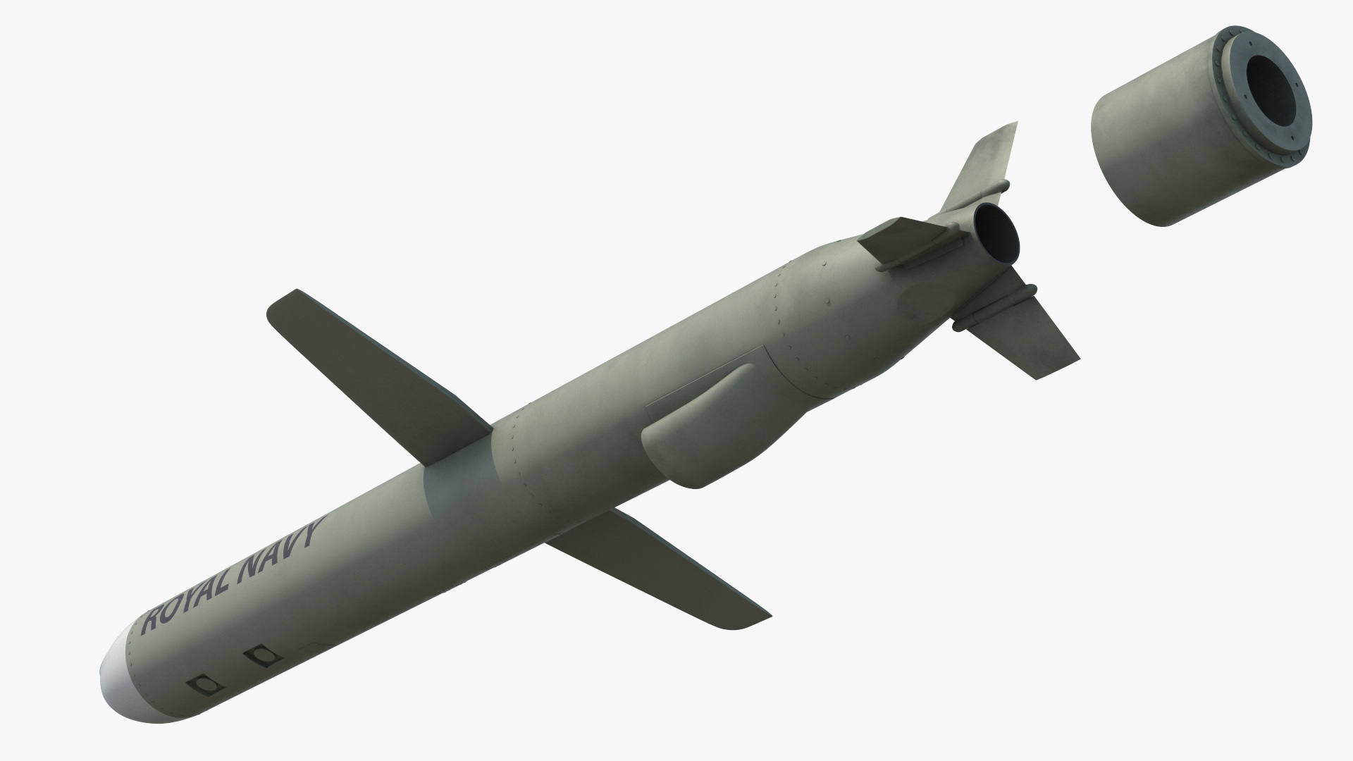 3D BGM-109 General Dynamics Tomahawk Missile