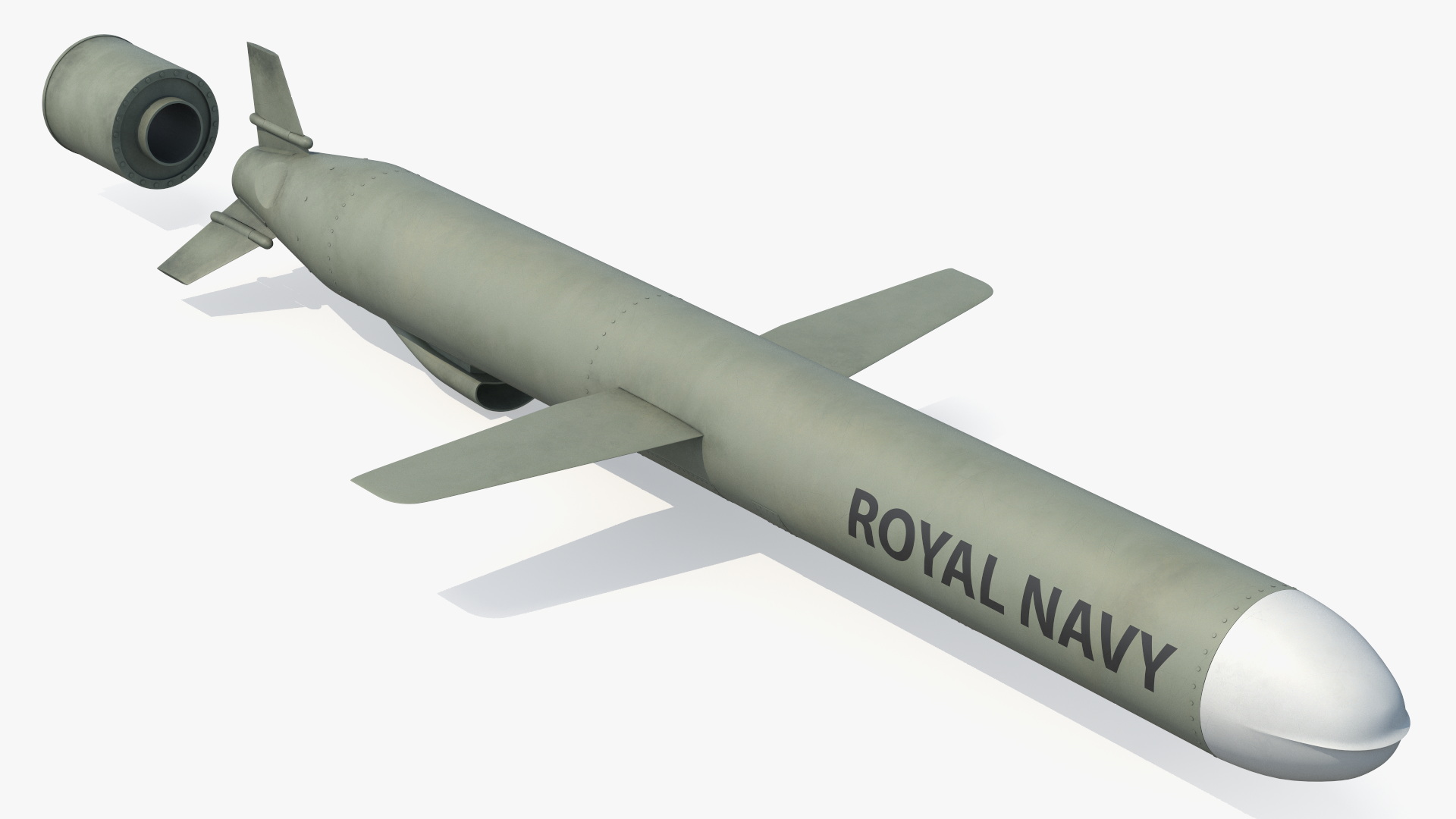 3D BGM-109 General Dynamics Tomahawk Missile