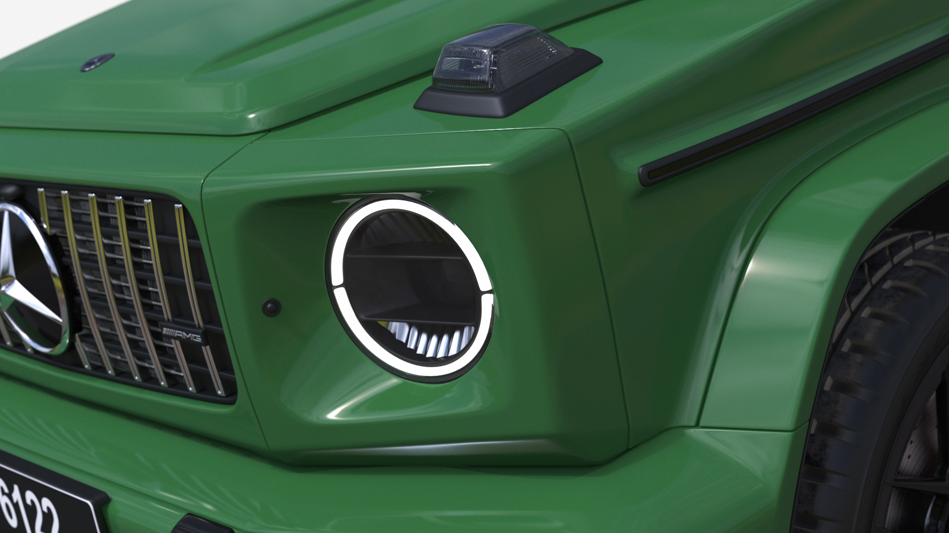 Mercedes-Benz G63 AMG Green 3D