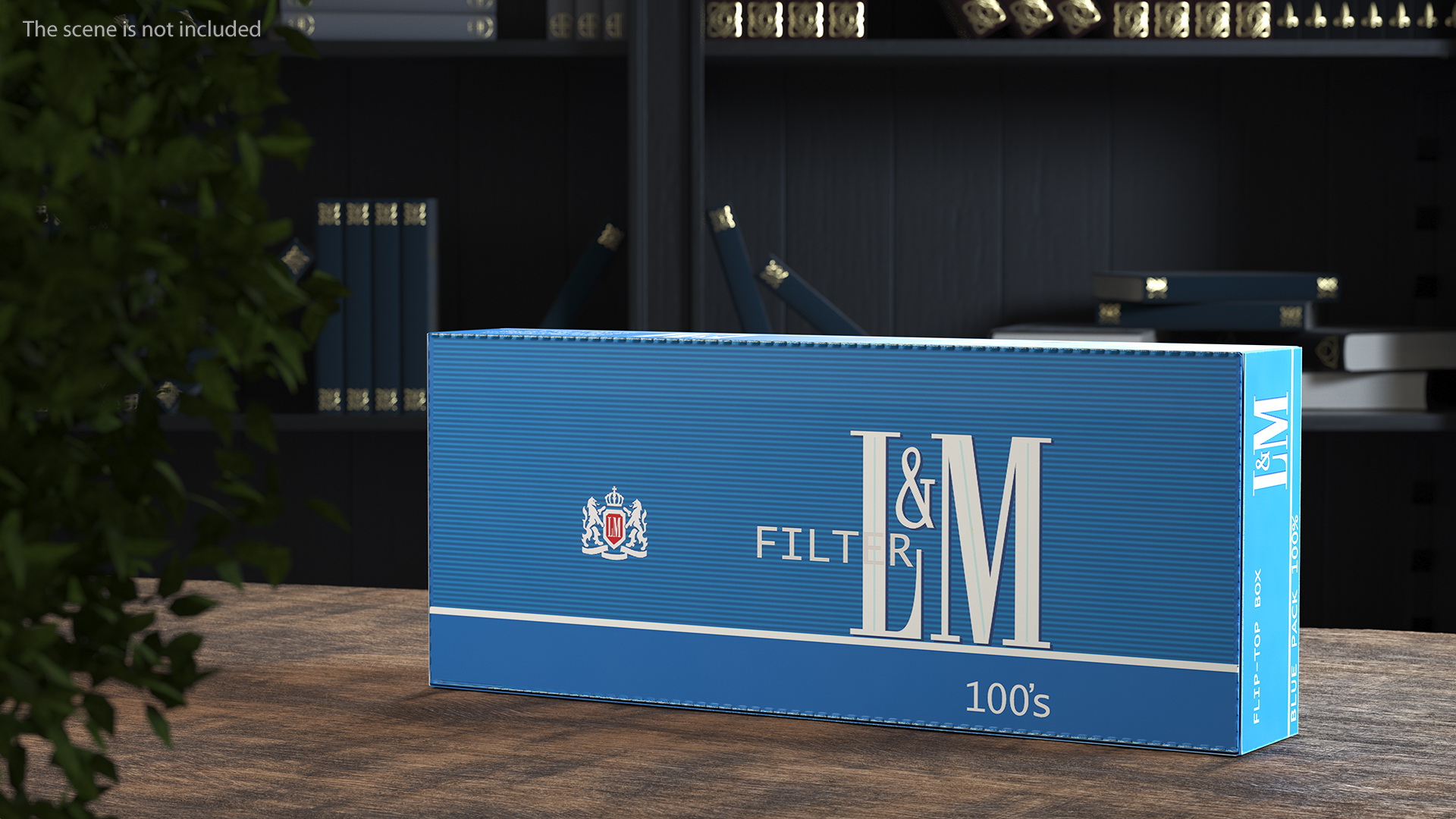 Carton Cigarettes Box LM 3D model