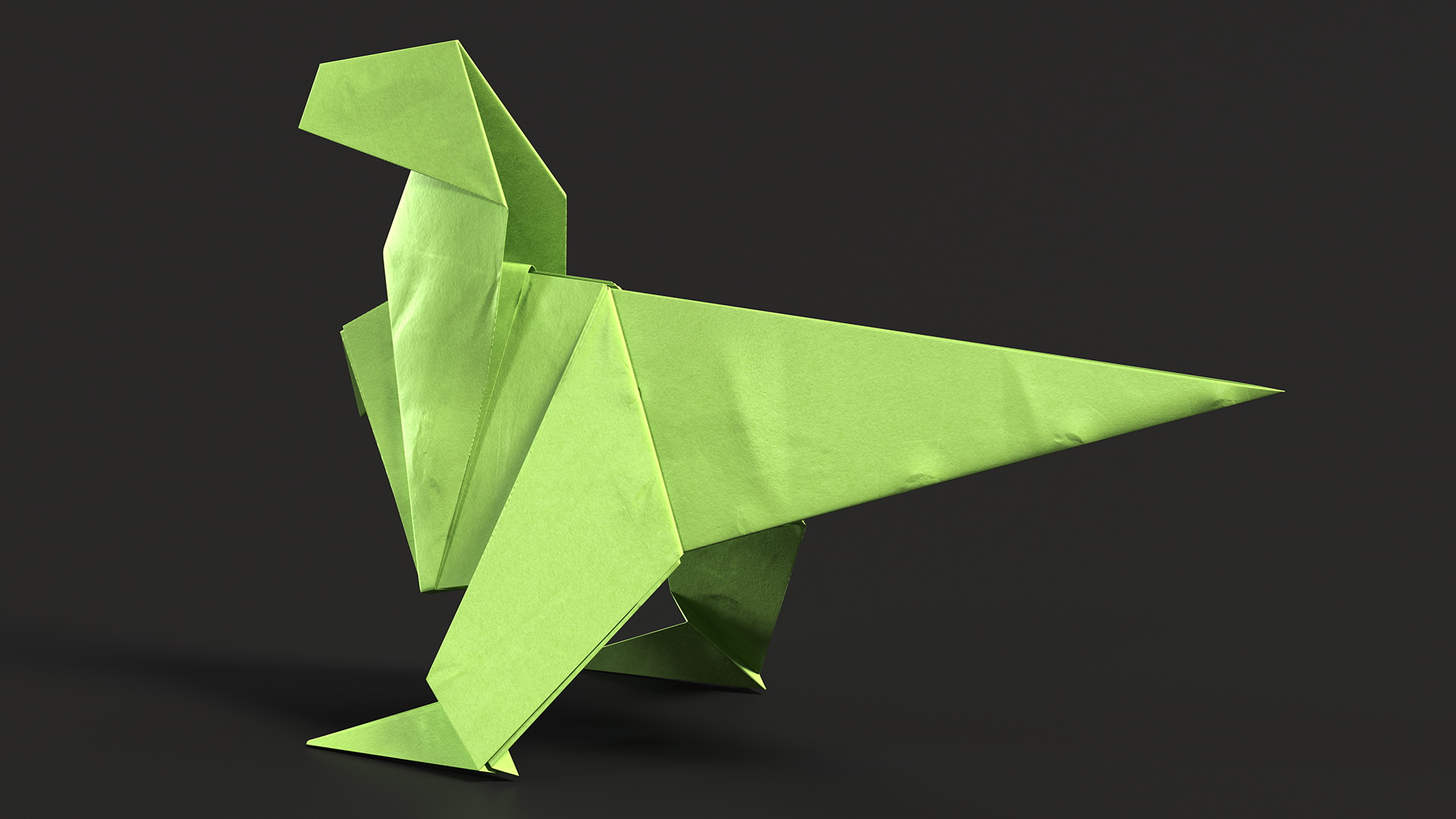 Paper Dinosaur Origami 3D