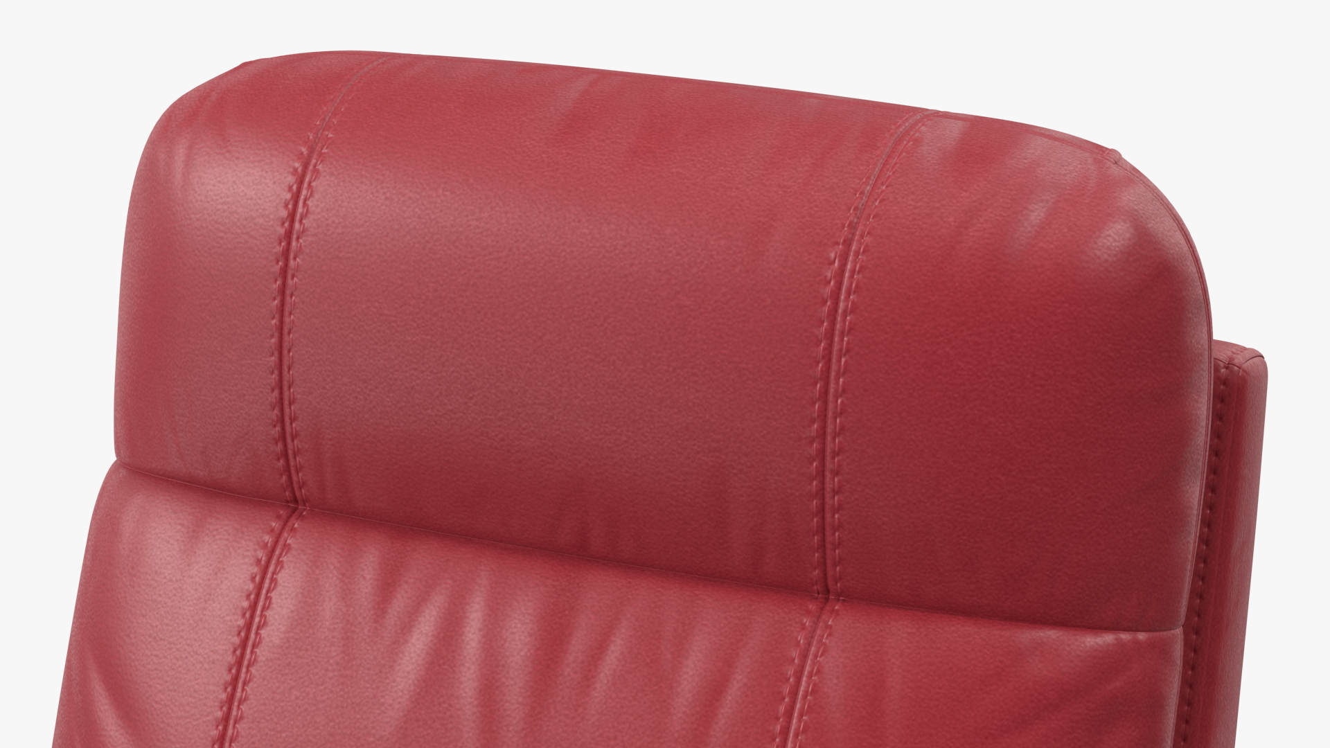 3D Valencia Home Theater Seating Red model