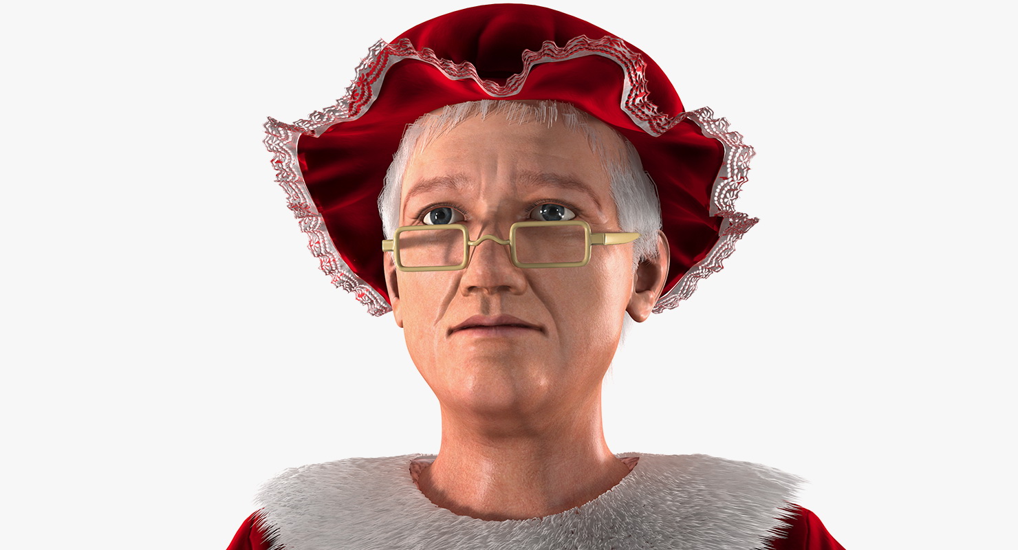 Mrs Claus 3D model