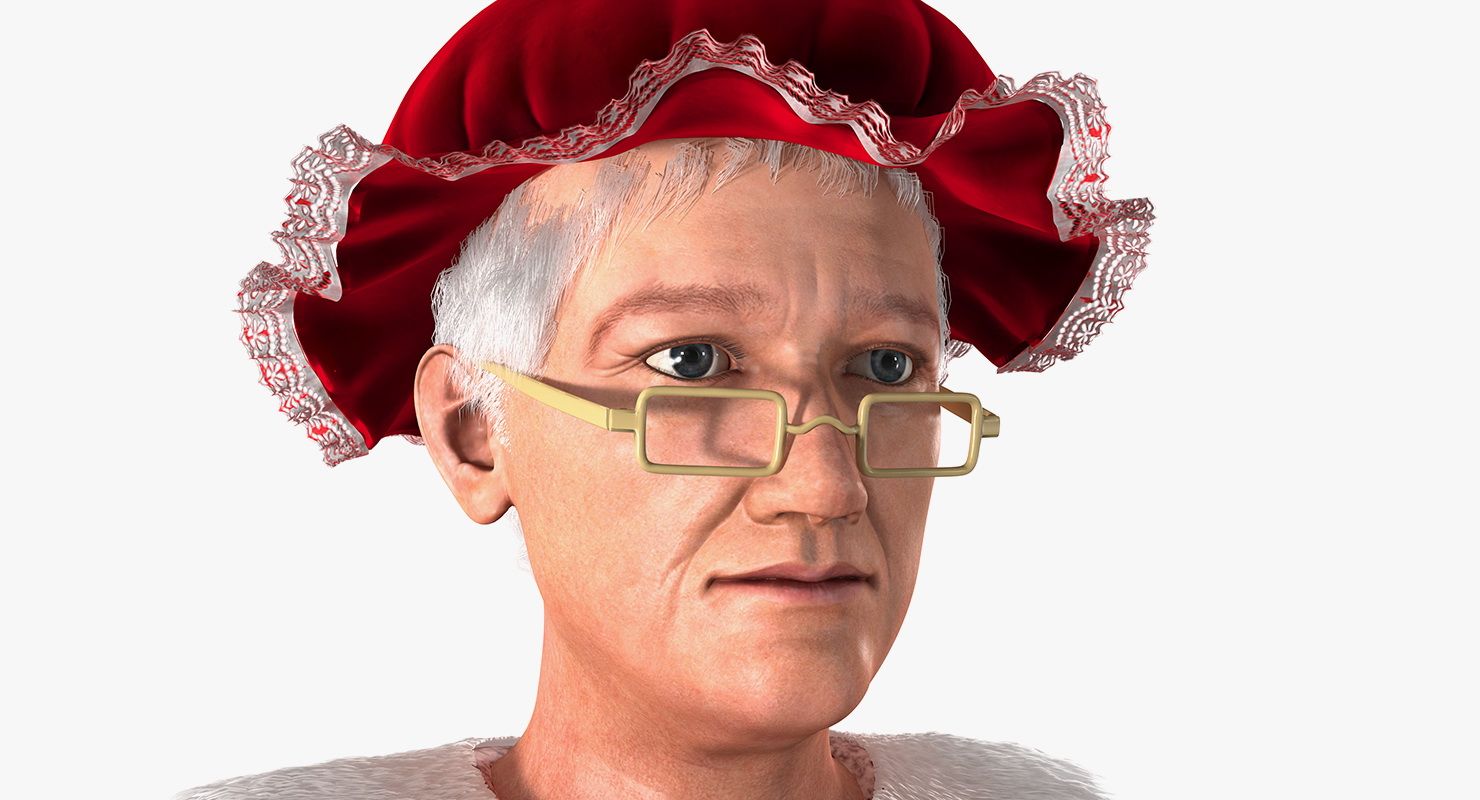 Mrs Claus 3D model