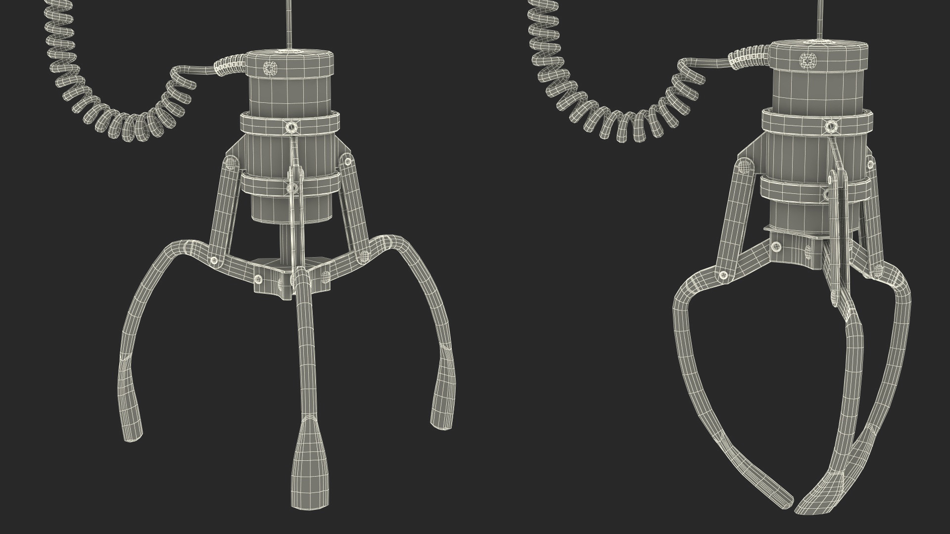 Arcade Machine Crane Claw Rigged 3D