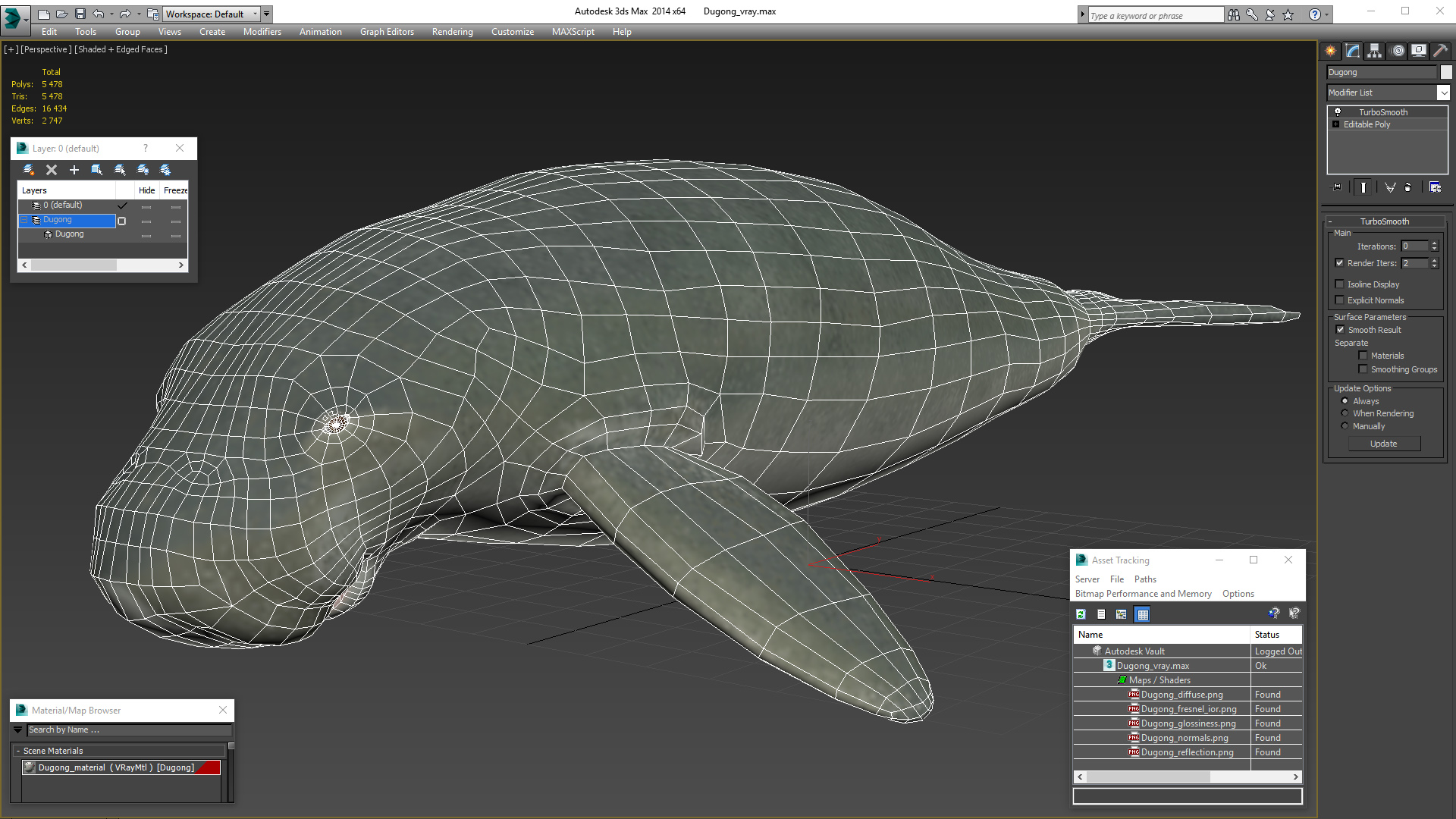 3D model Dugong