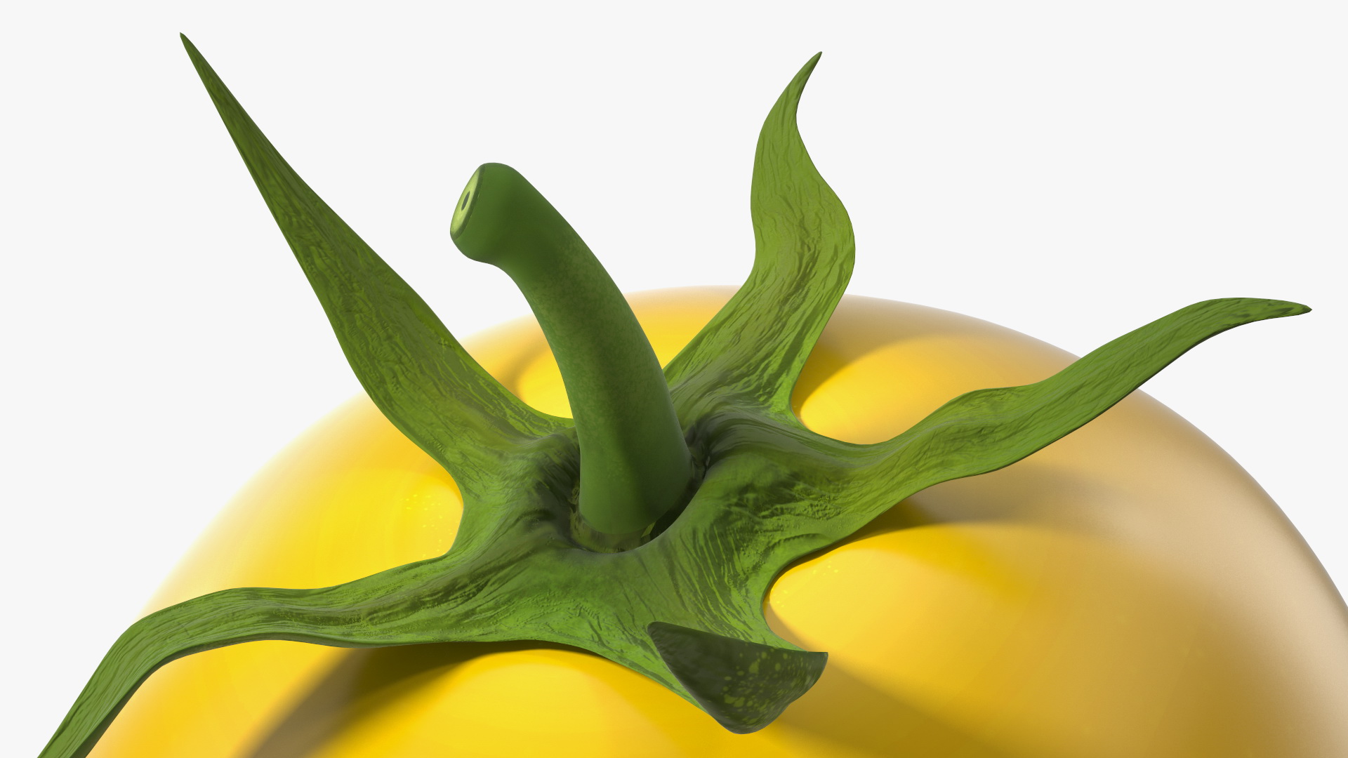 3D model Yellow Cherry Tomato