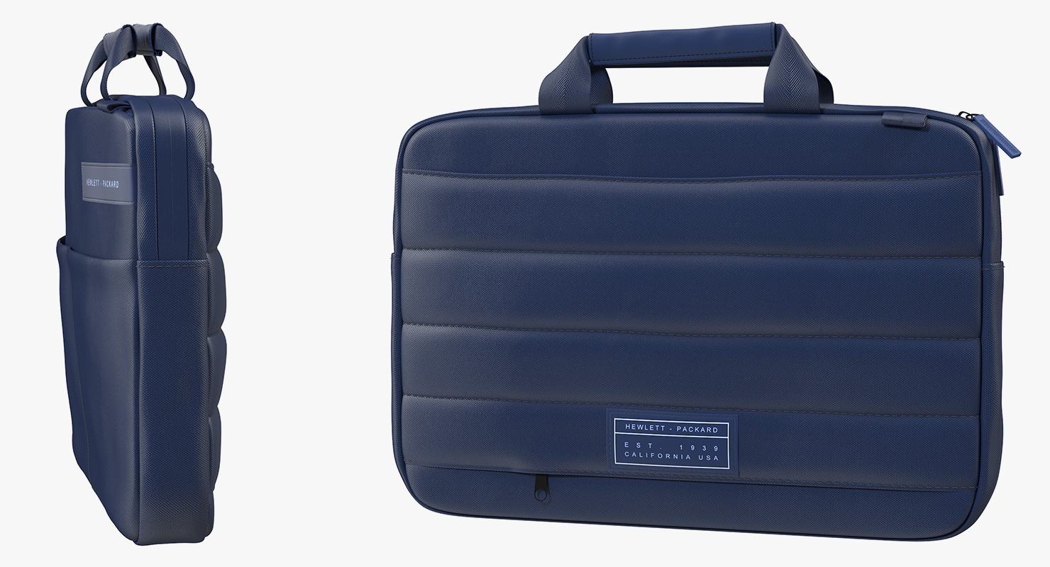 3D Toploader Laptop Bag HP model