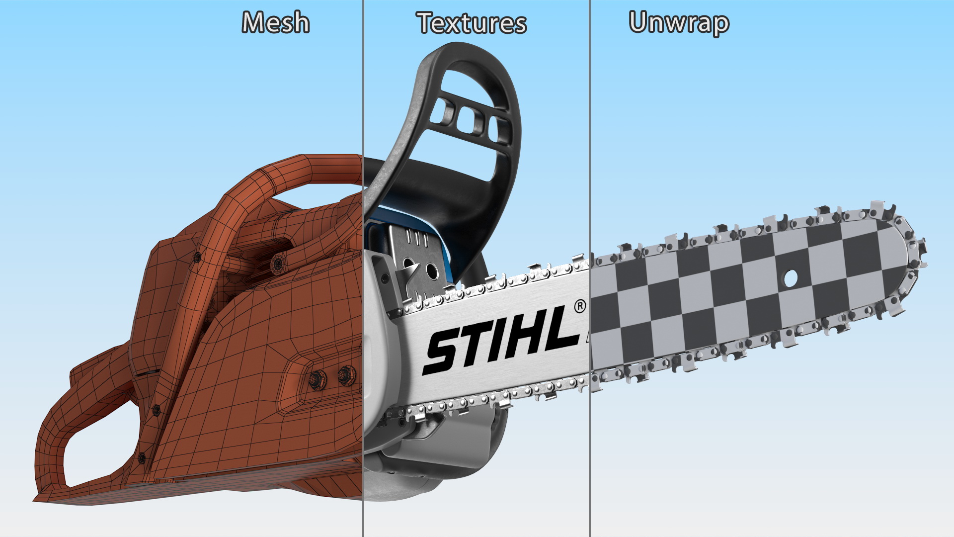 Compact Chainsaw Stihl 3D