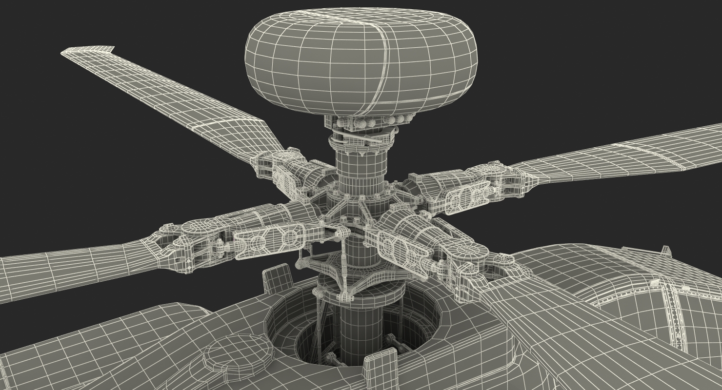 AH 64D Apache Longbow Japan 3D