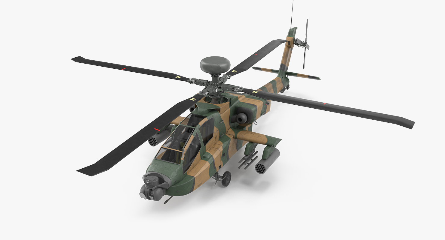 AH 64D Apache Longbow Japan 3D