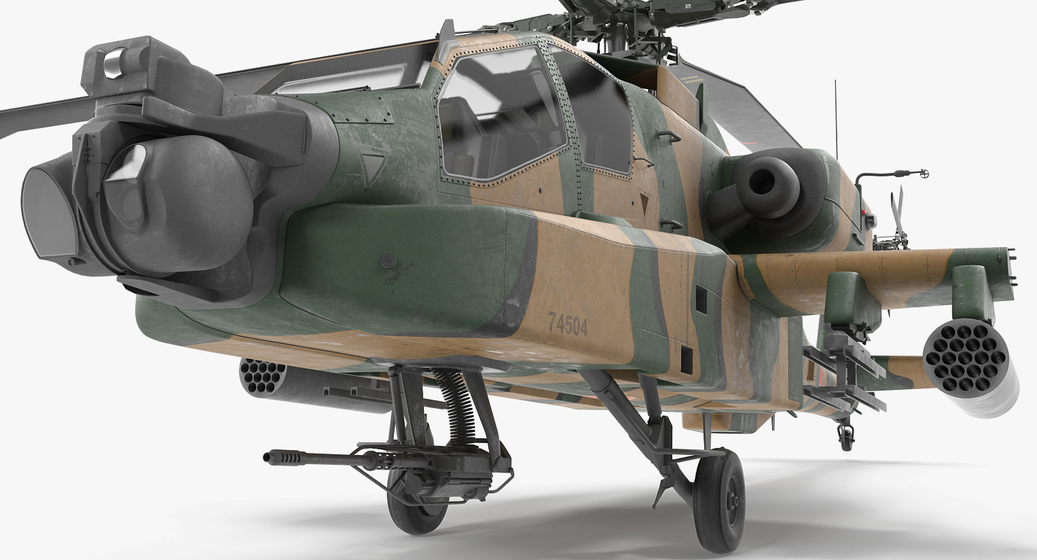 AH 64D Apache Longbow Japan 3D