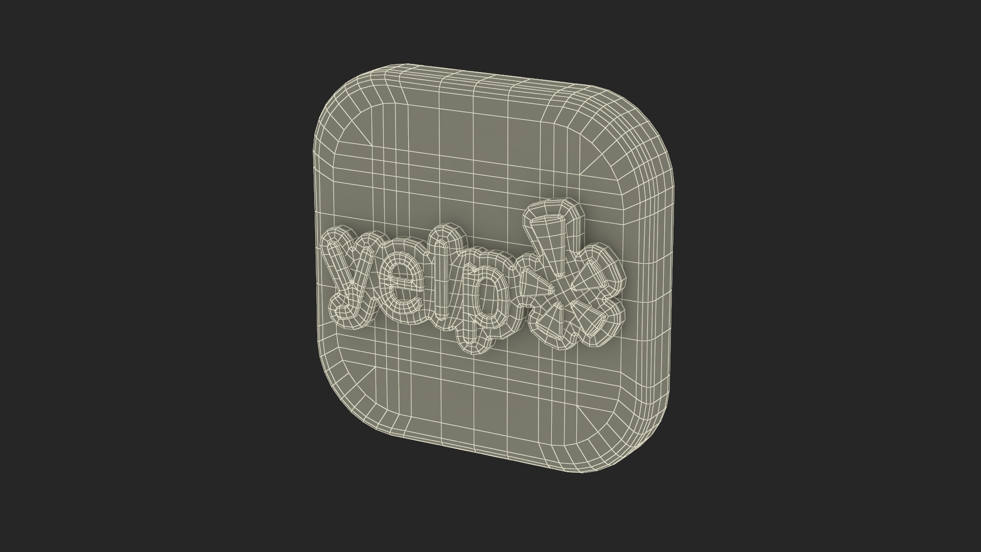 Yelp Social Media Icon 3D