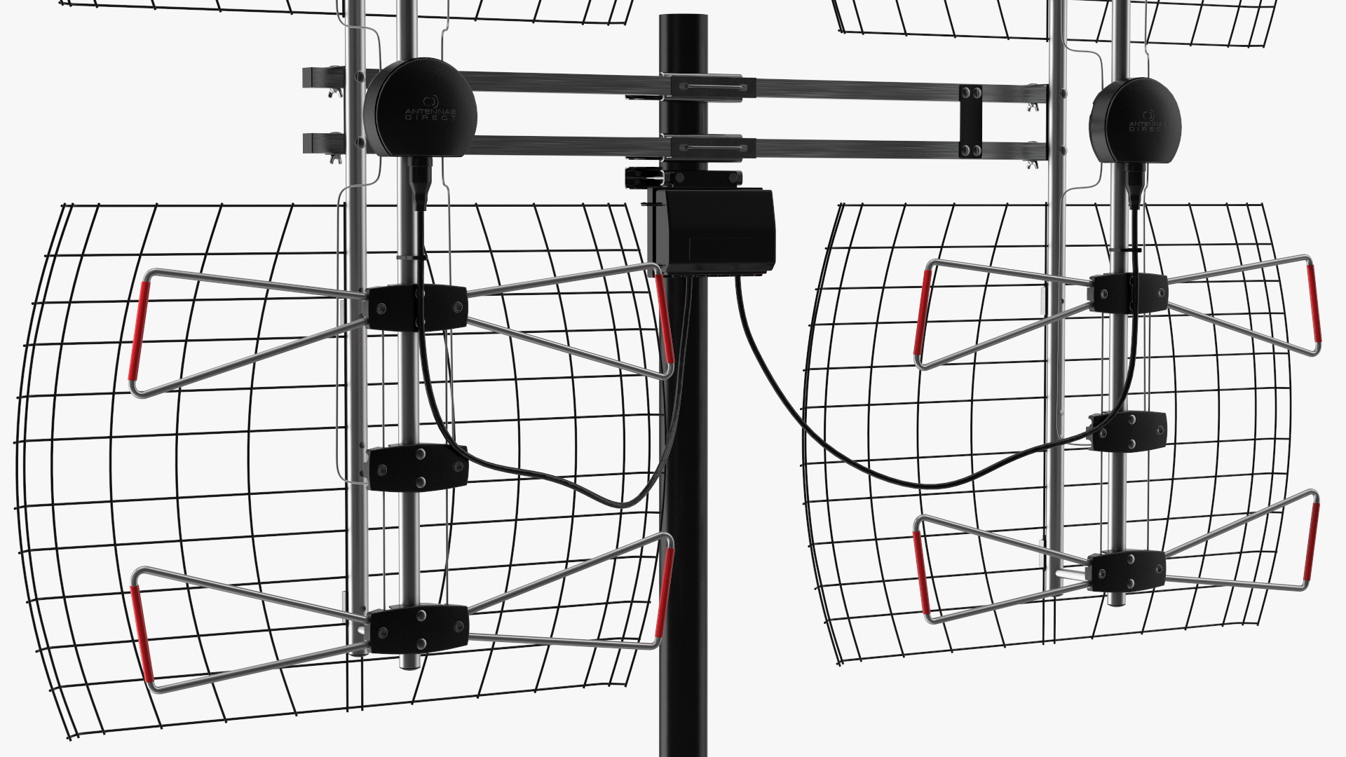 3D Antennas Direct 8 Element Bowtie TV Antenna model