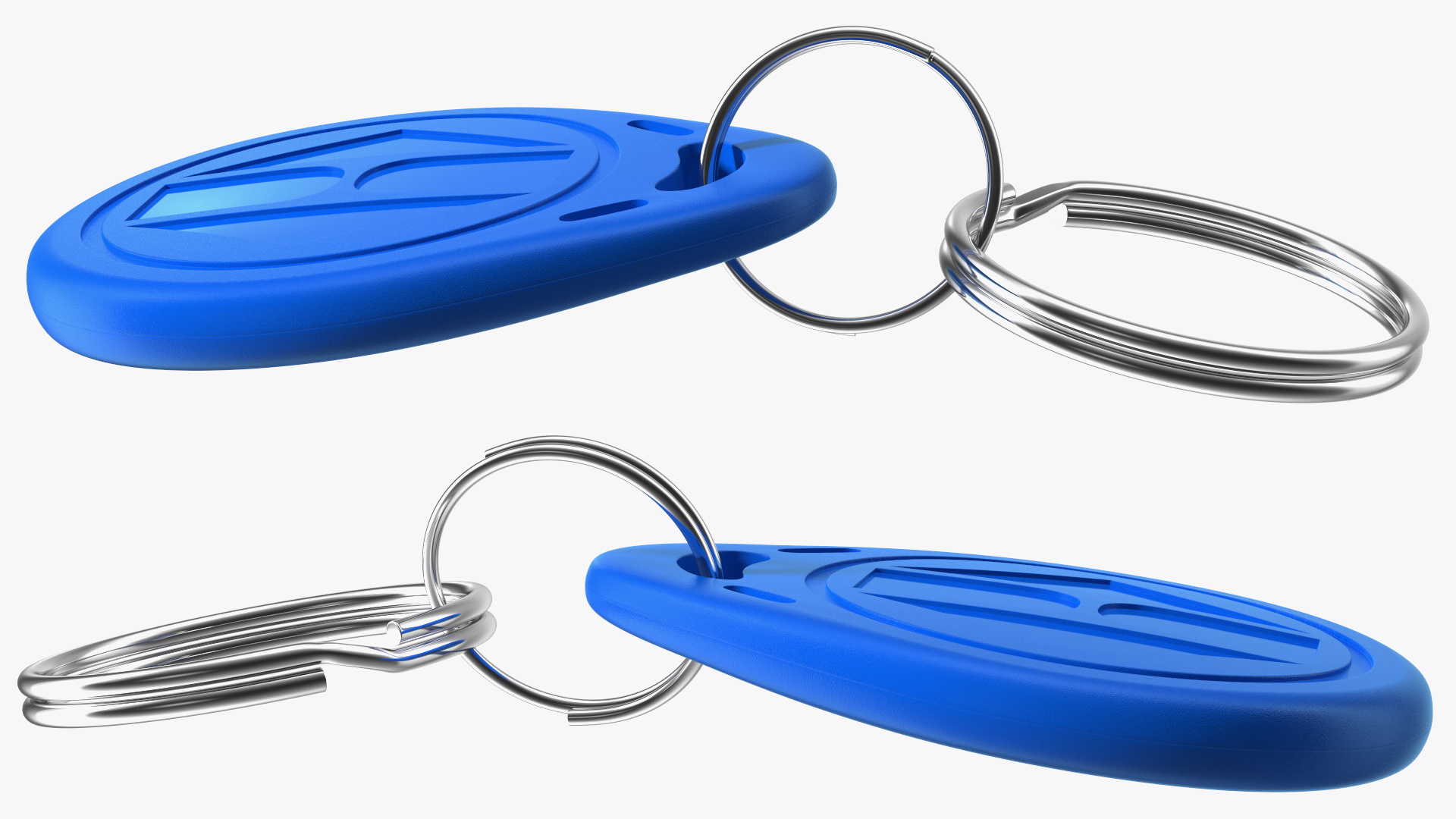 3D model Plastic RFID Key Tag