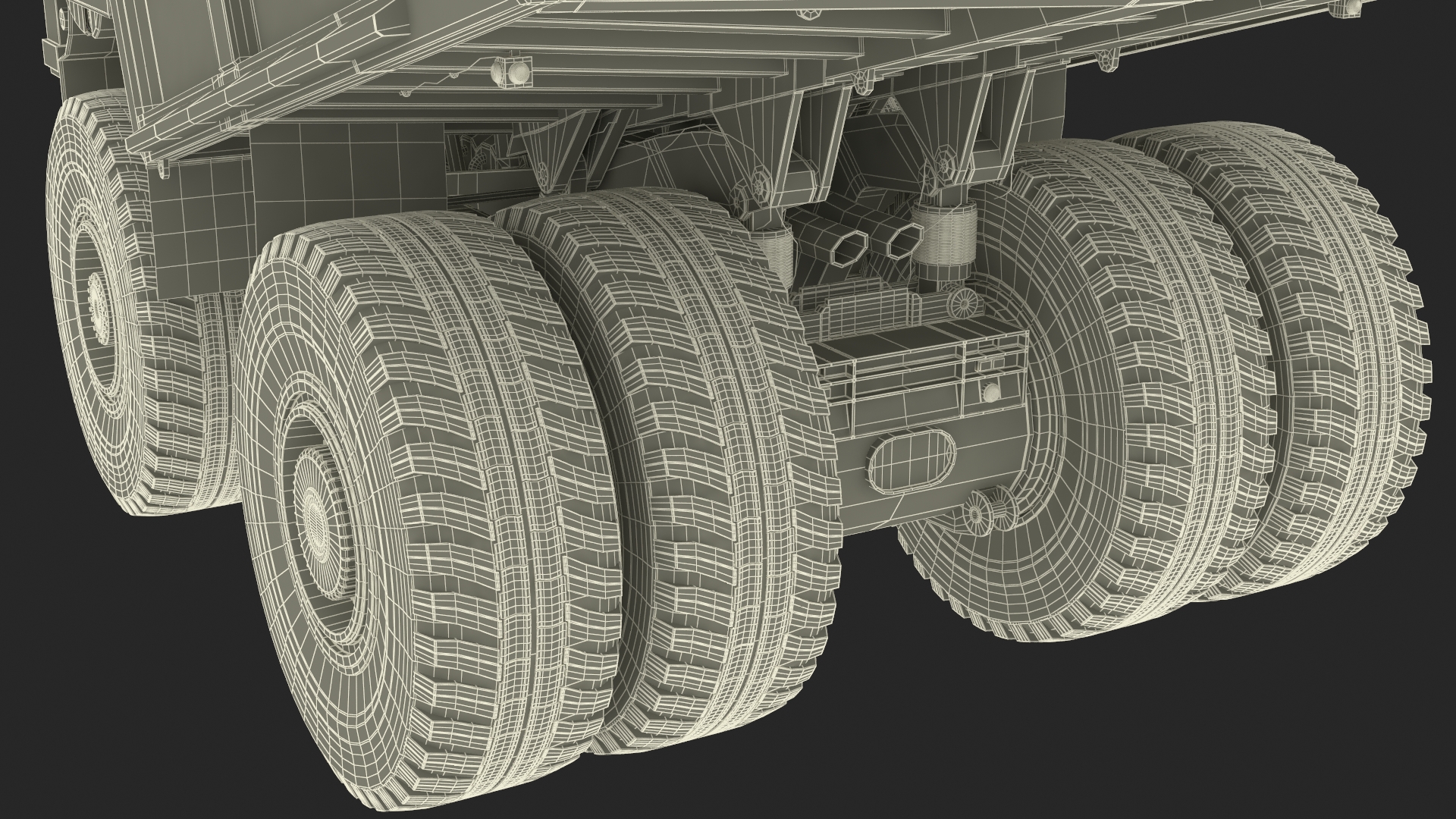 3D Liebherr T 282C Mining Truck model