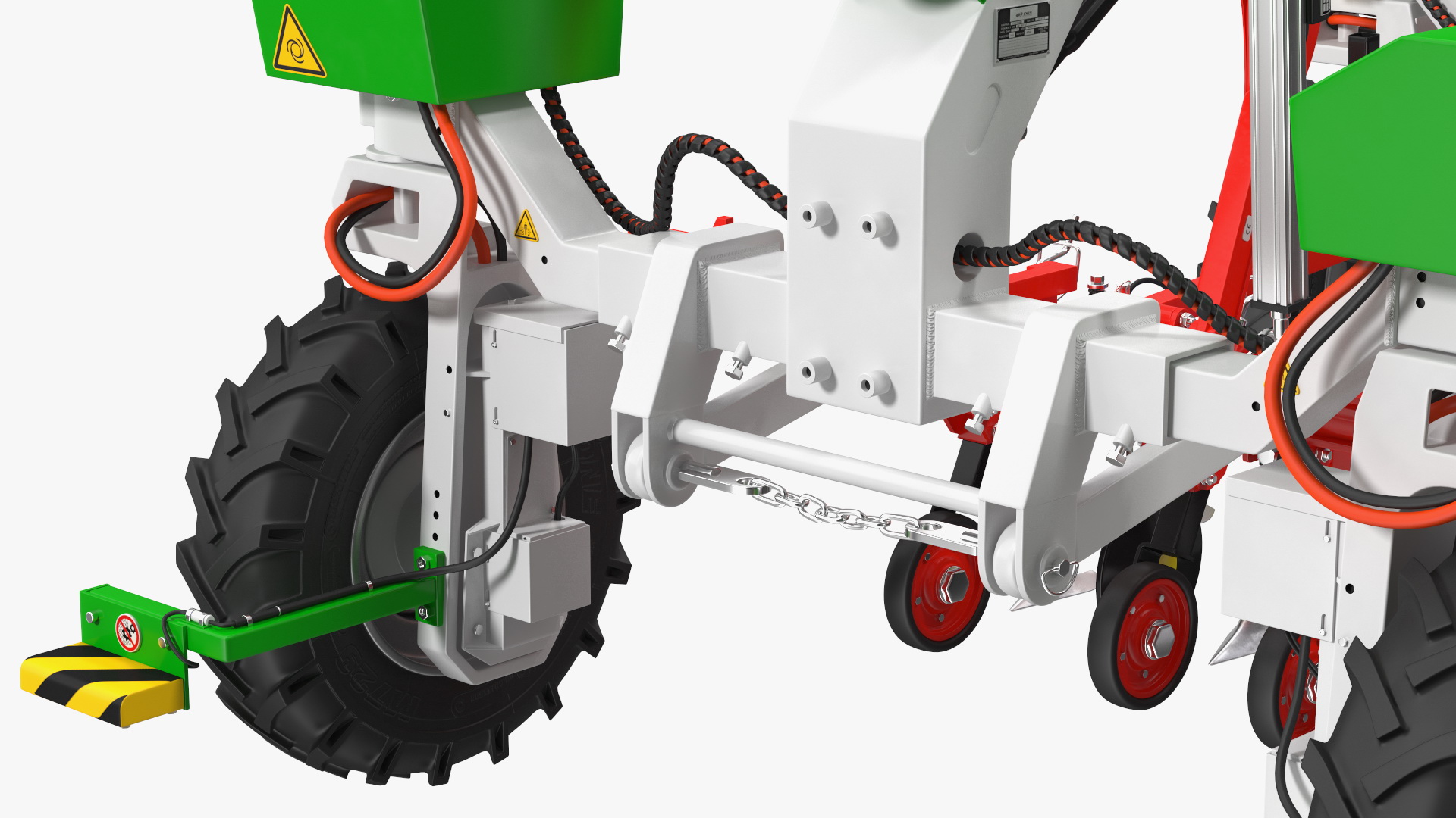 Autonomous Agricultural Robot Orio Naio 3D model