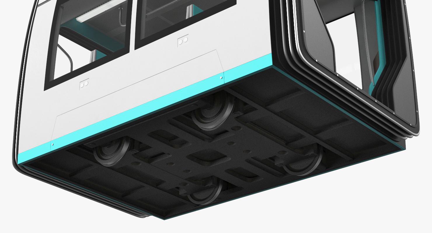 3D model Tram Wagon