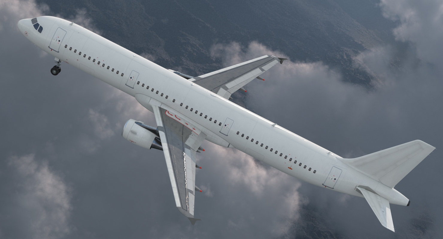 Airbus A321 Generic 3D model