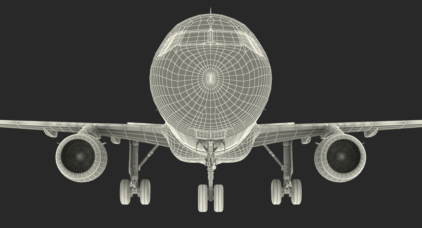 Airbus A321 Generic 3D model