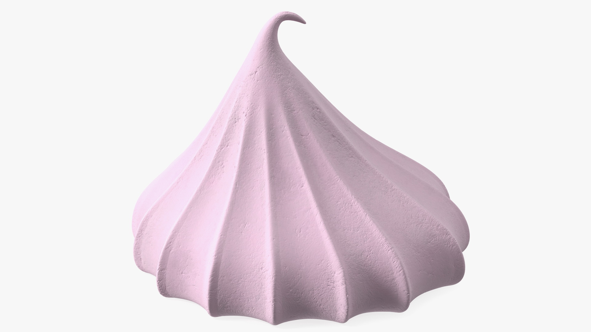 3D model Mini Meringue Cone Cookie Pink