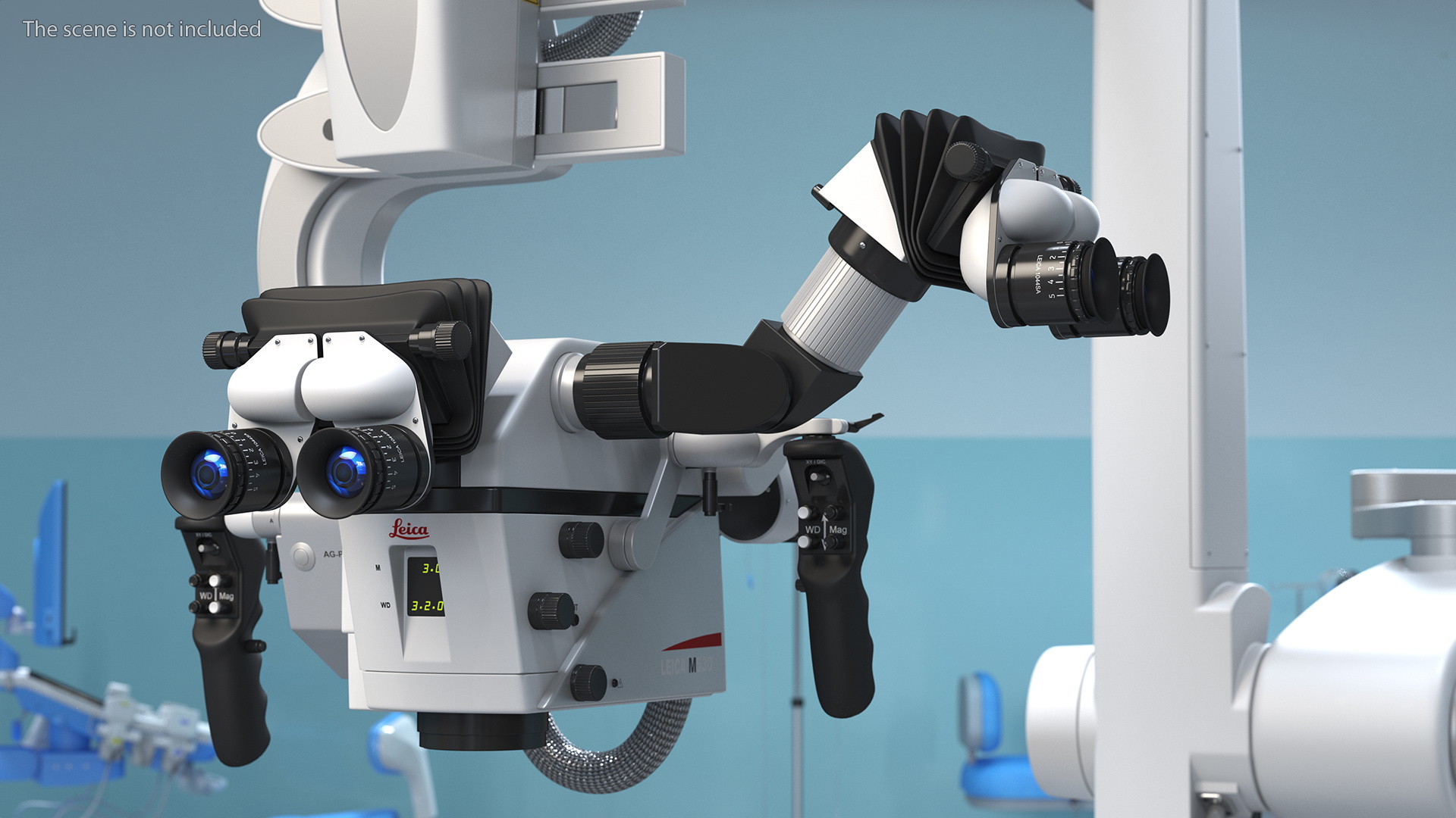 3D Neurosurgery Microscope Leica M530 OHX model