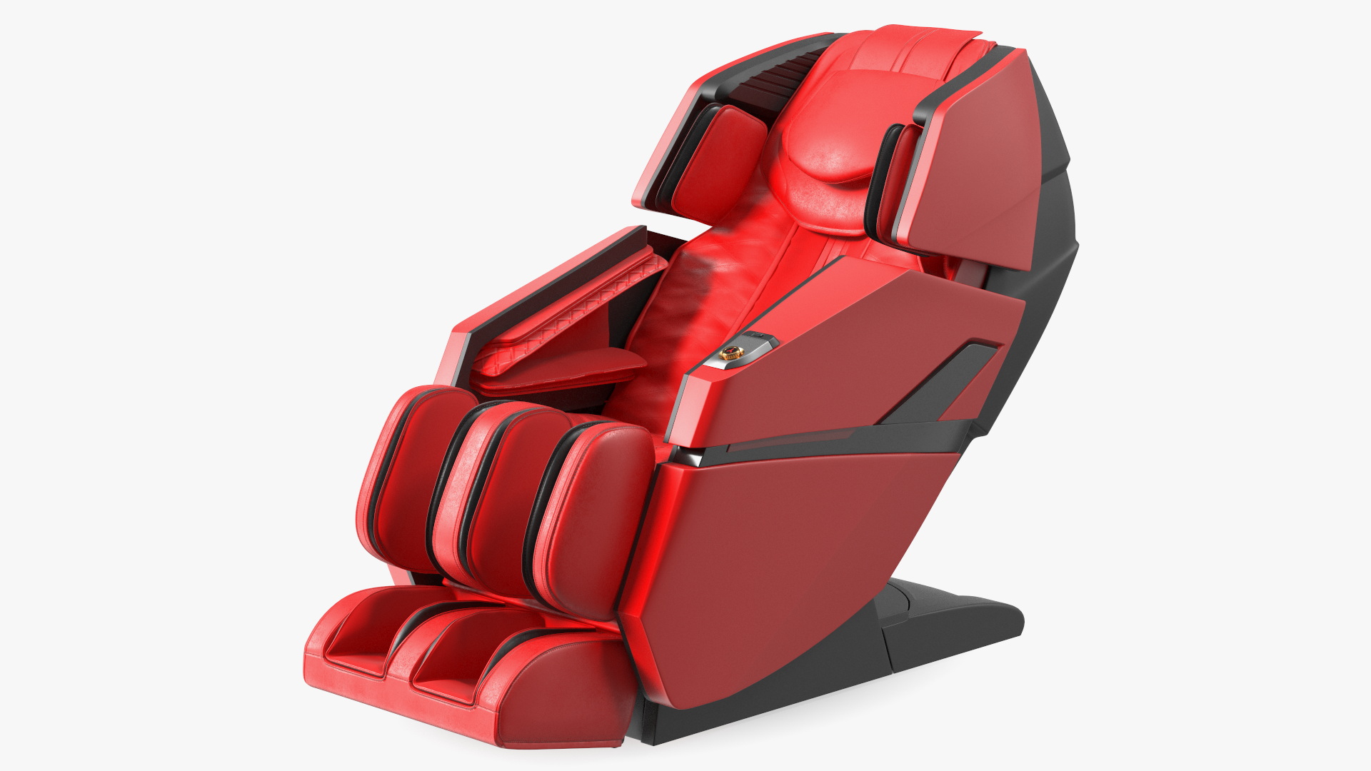 3D Massager Chair Red model