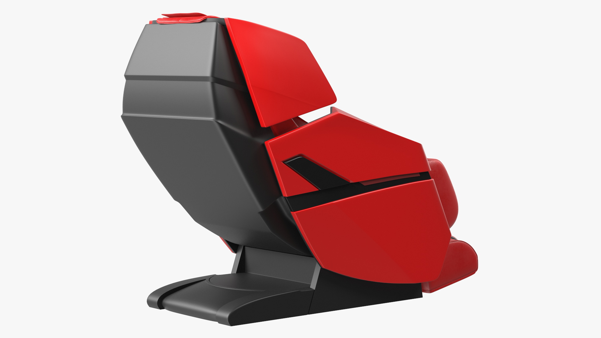 3D Massager Chair Red model