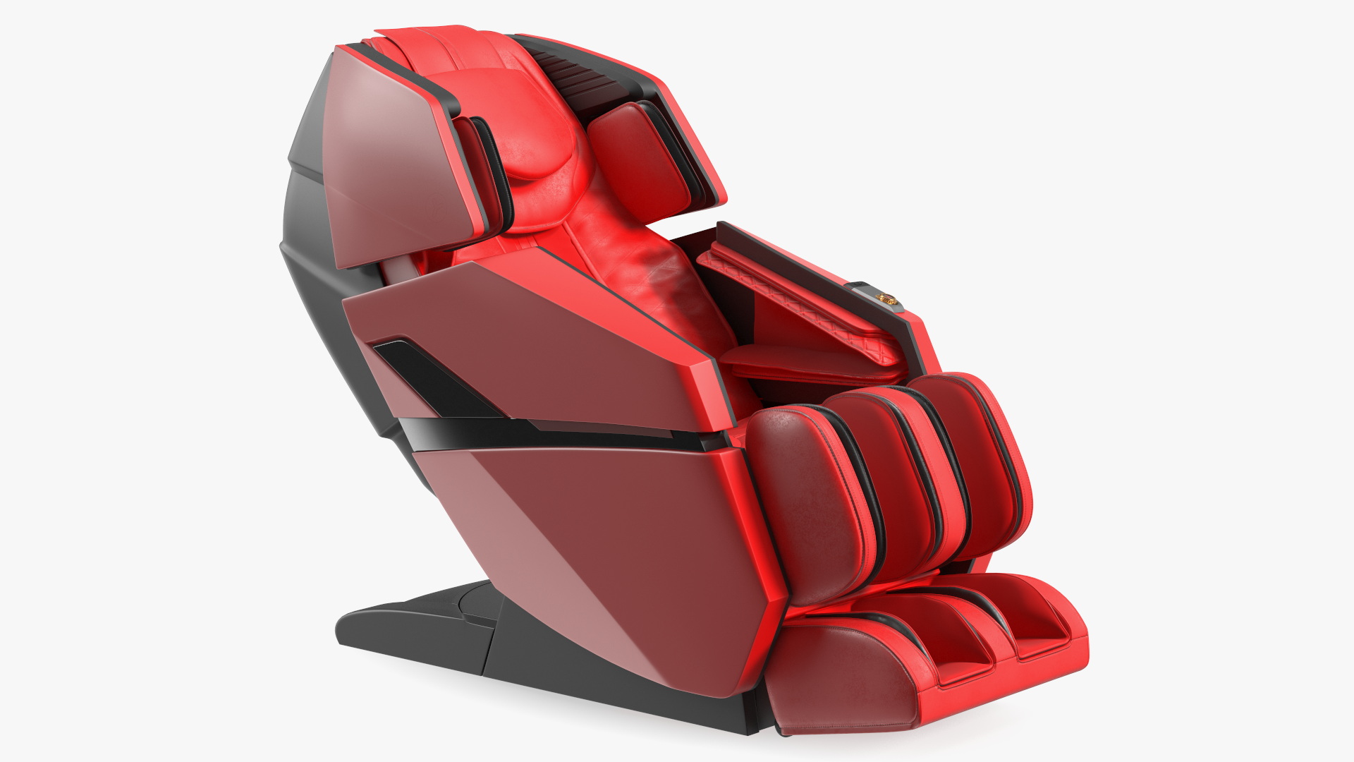 3D Massager Chair Red model